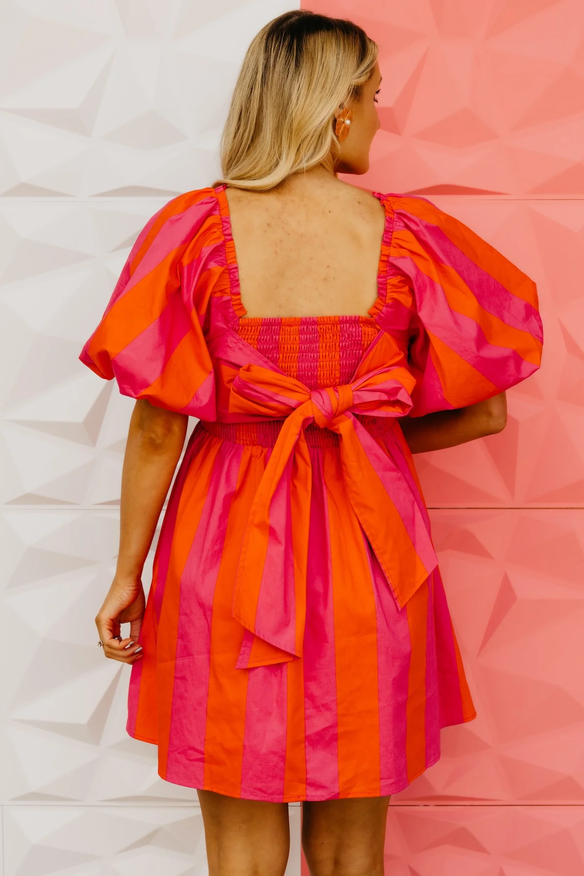 The Ariella Babydoll Mini Dress - Image 15