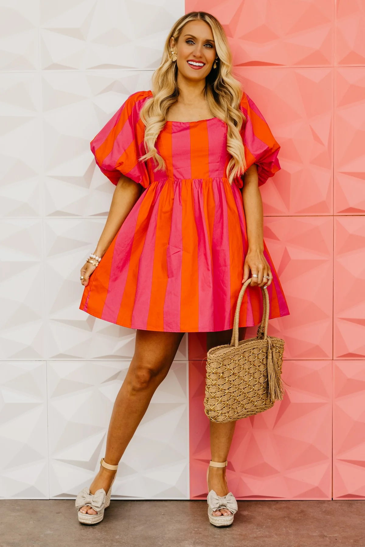The Ariella Babydoll Mini Dress - Image 2