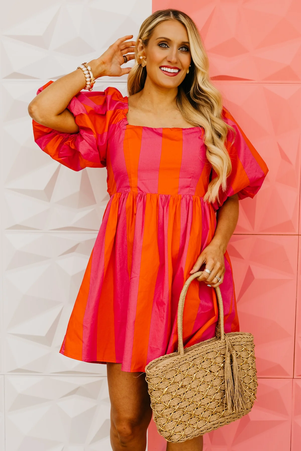The Ariella Babydoll Mini Dress - Image 3