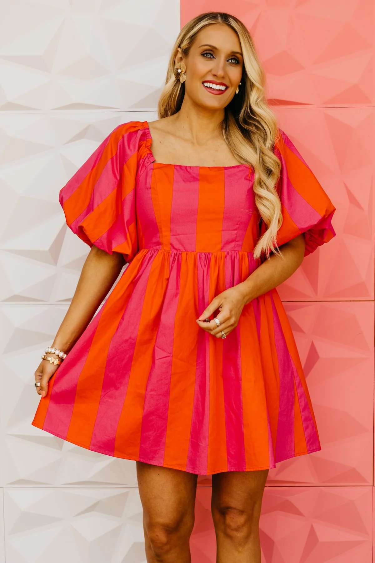 The Ariella Babydoll Mini Dress - Image 7