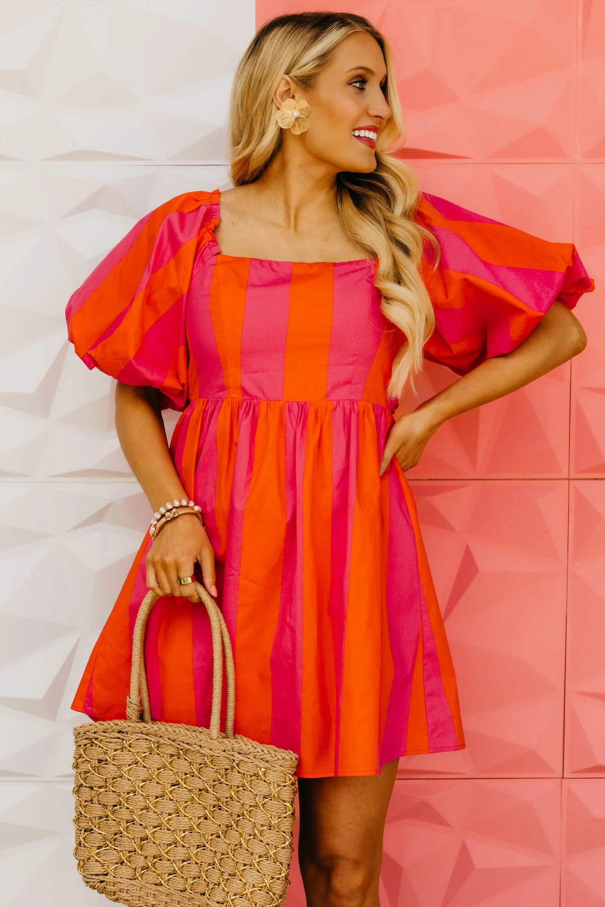 The Ariella Babydoll Mini Dress - Image 9