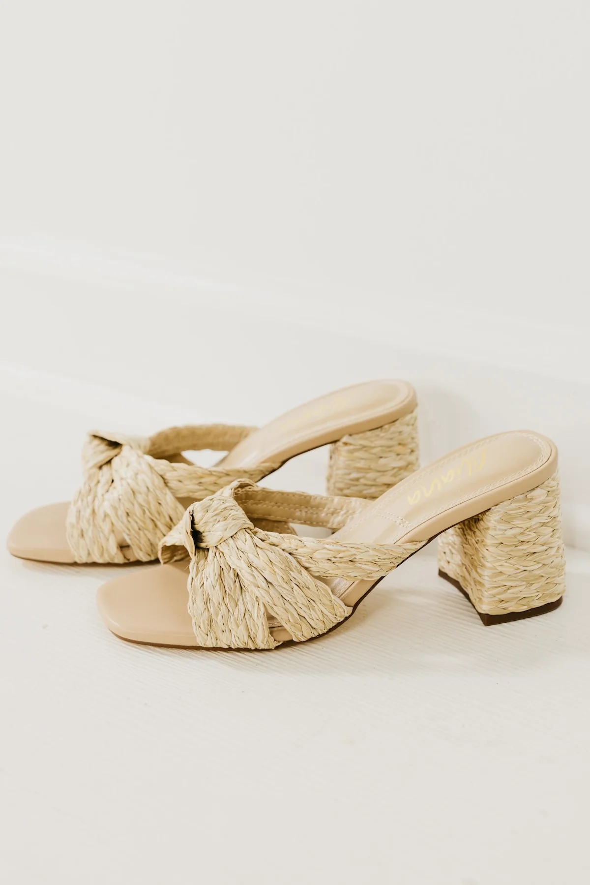 The Ashley Raffia Block Heel - Image 3