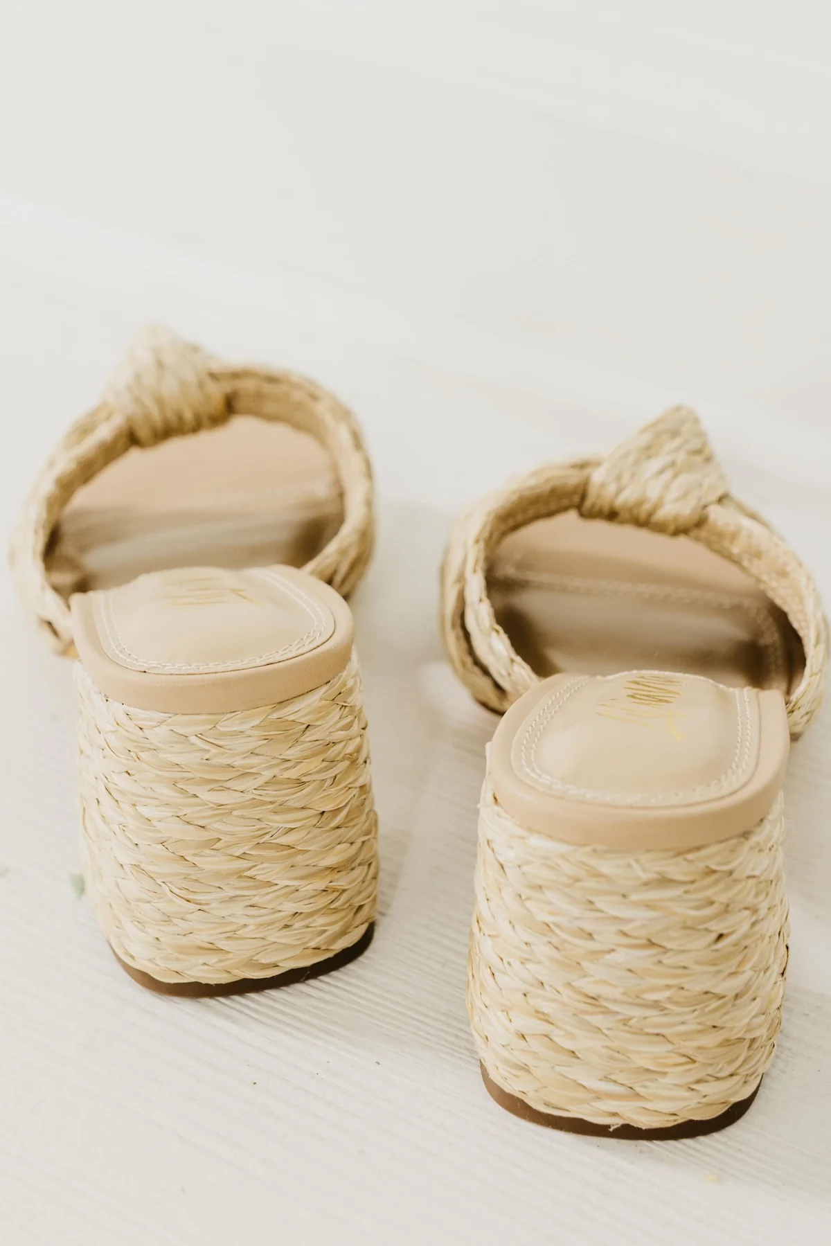 The Ashley Raffia Block Heel - Image 4