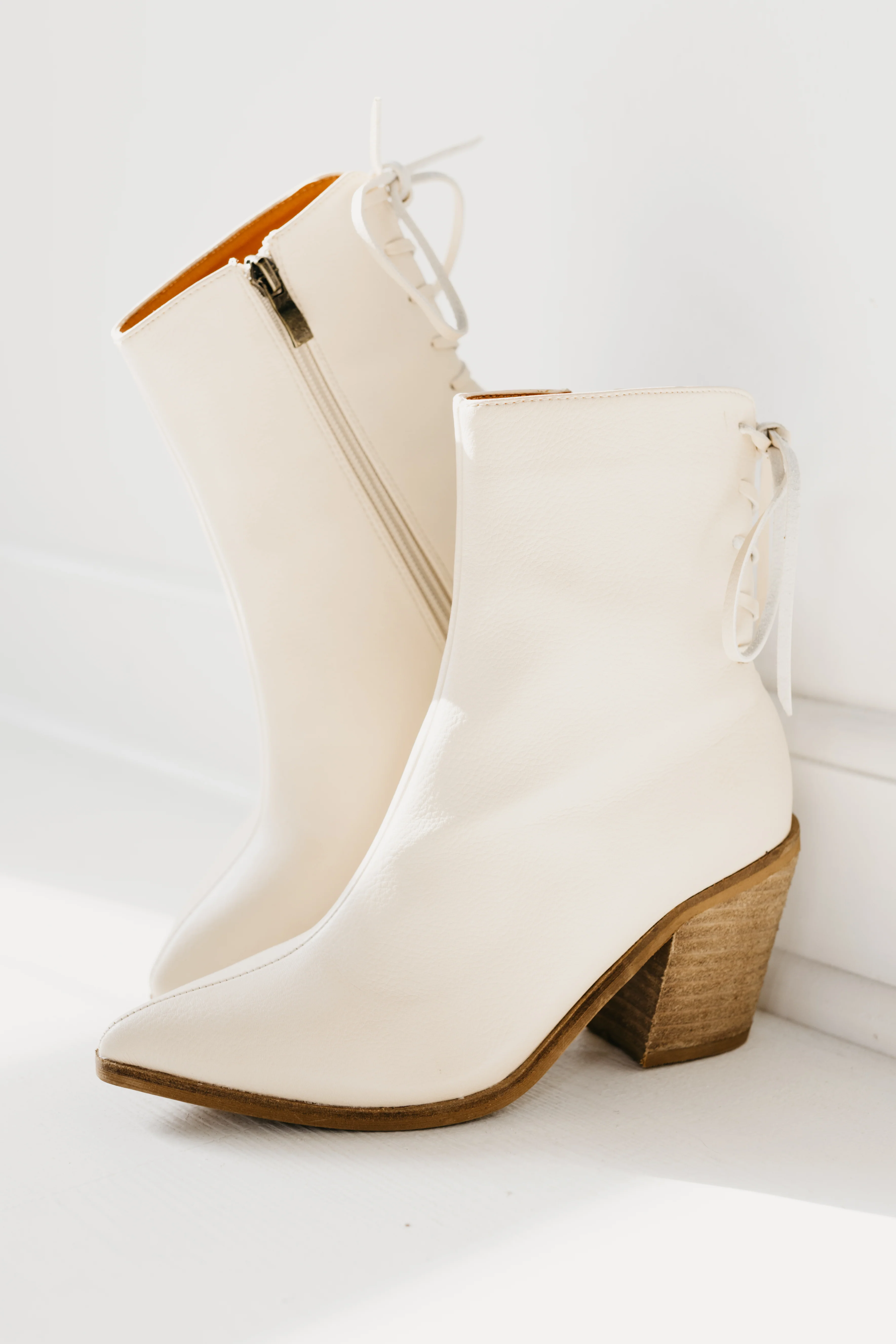 The Aster Lace Up Bootie - FINAL SALE