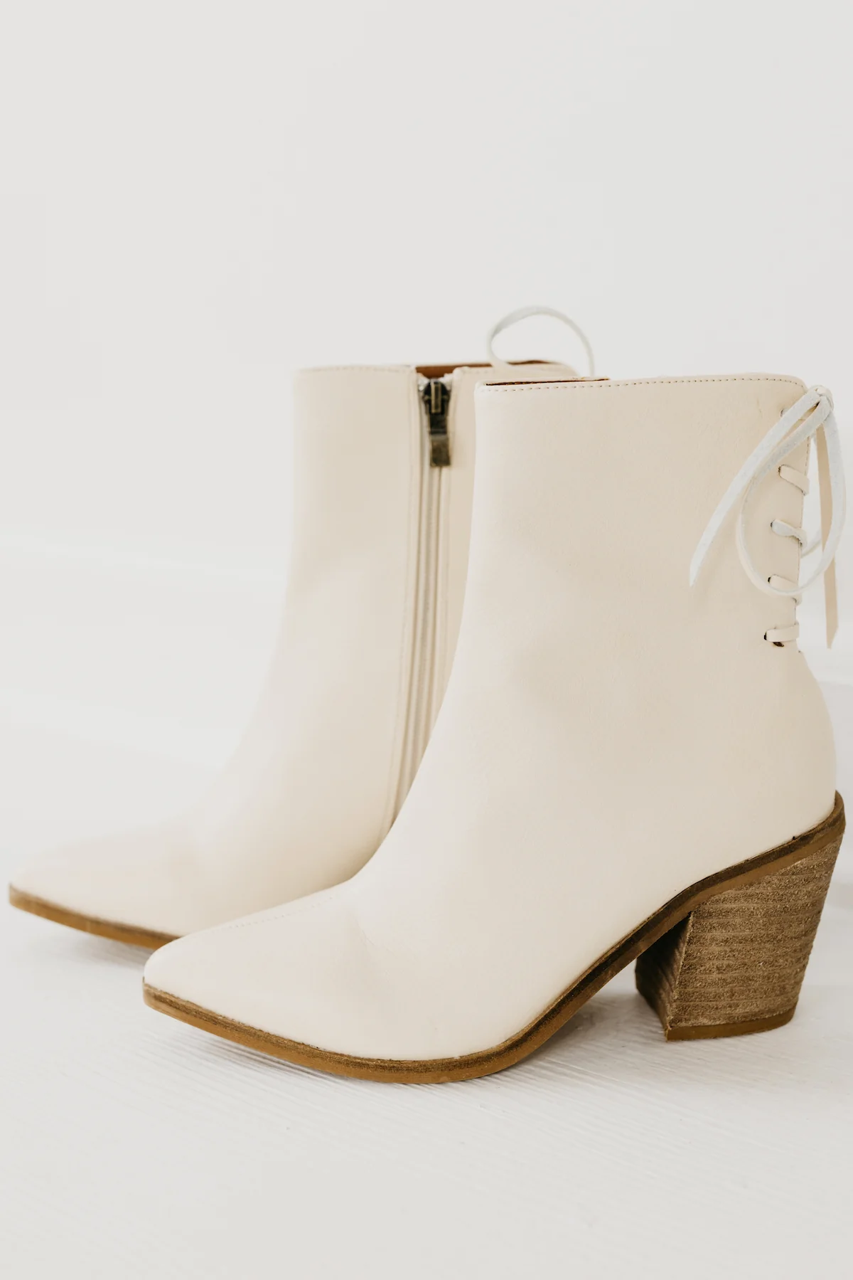 The Aster Lace Up Bootie - FINAL SALE - Image 2