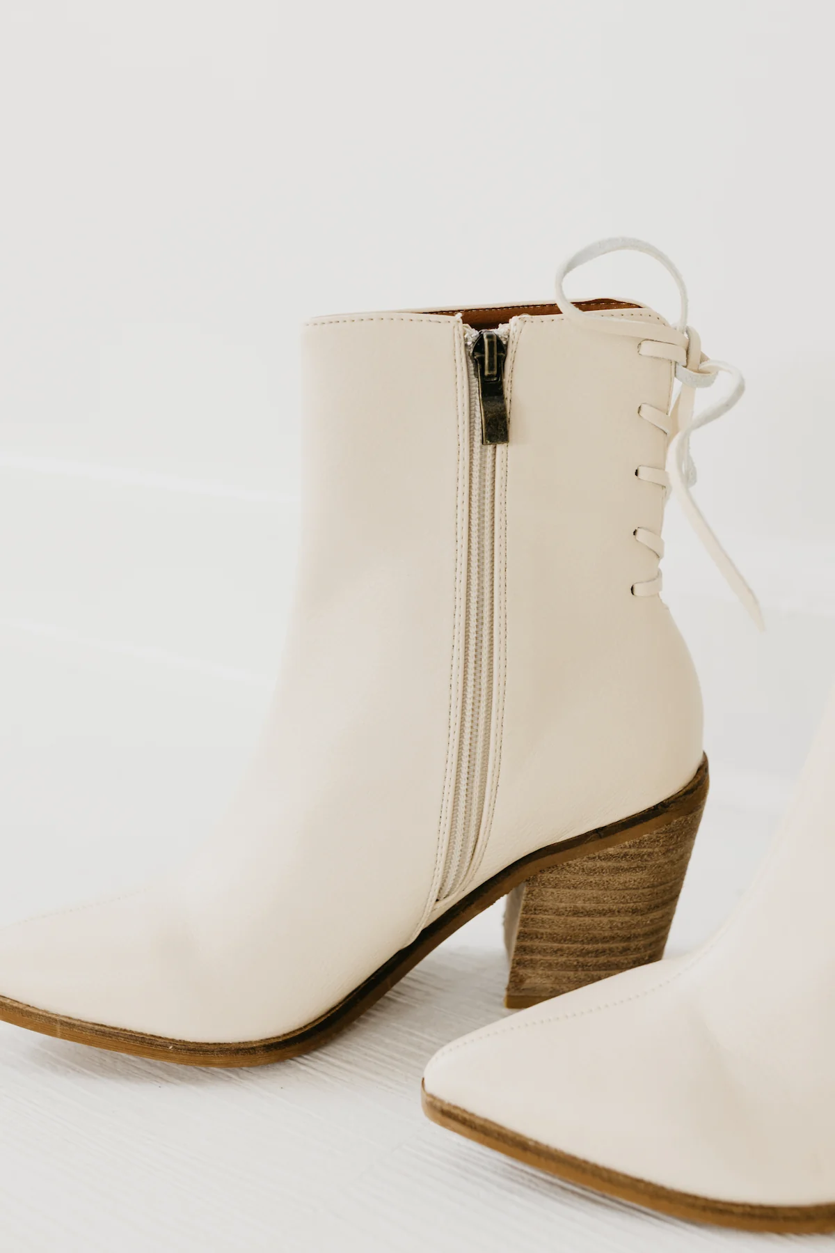 The Aster Lace Up Bootie - FINAL SALE - Image 3