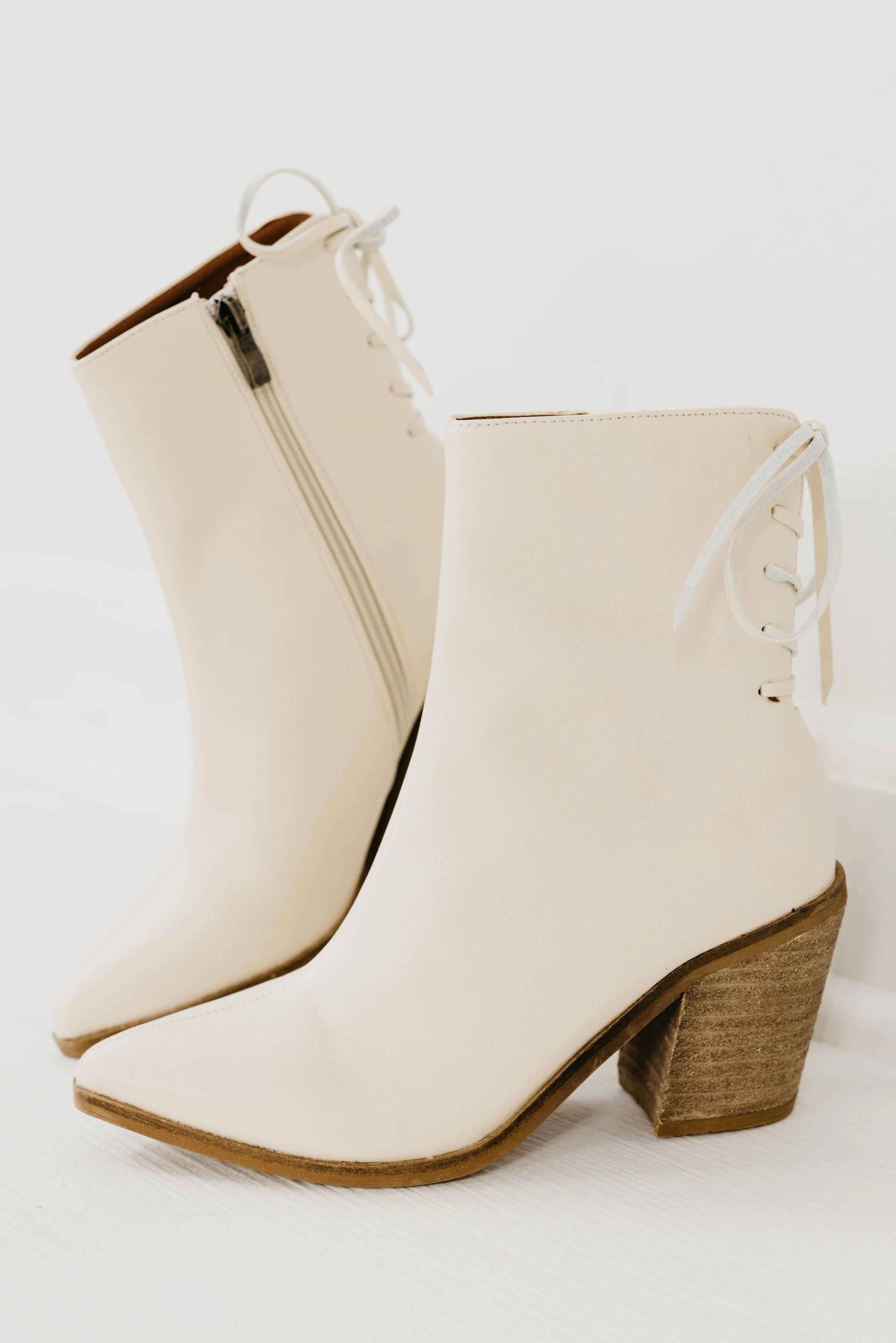 The Aster Lace Up Bootie - FINAL SALE - Image 4
