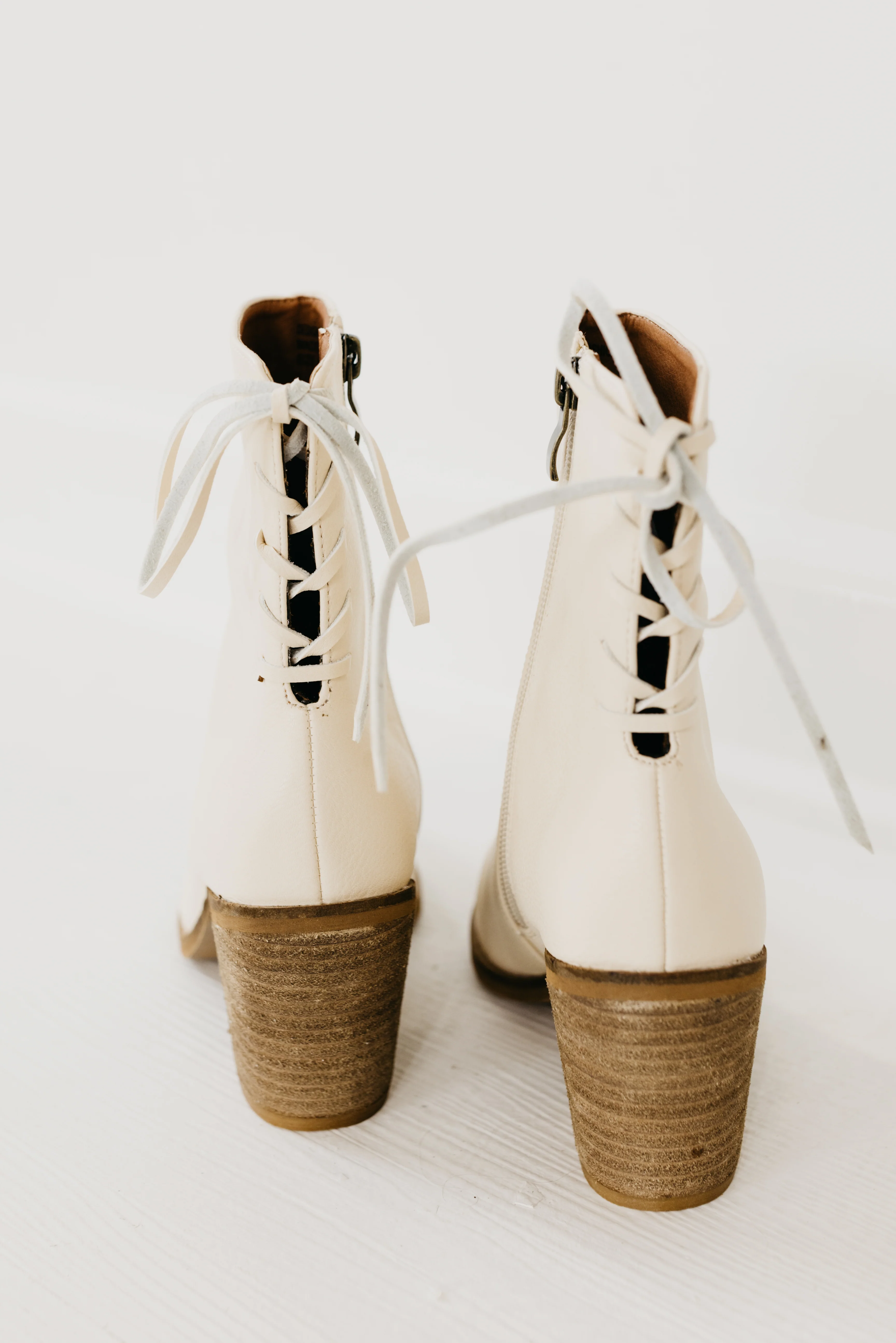 The Aster Lace Up Bootie - FINAL SALE - Image 5