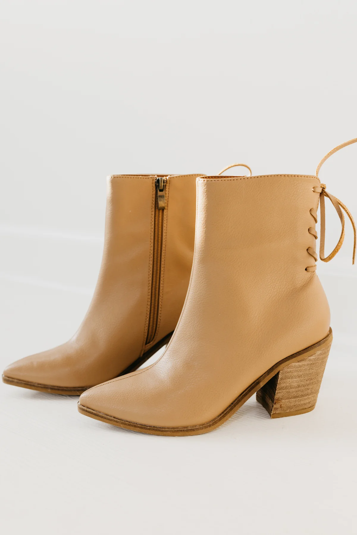 The Aster Lace Up Bootie - FINAL SALE - Image 2