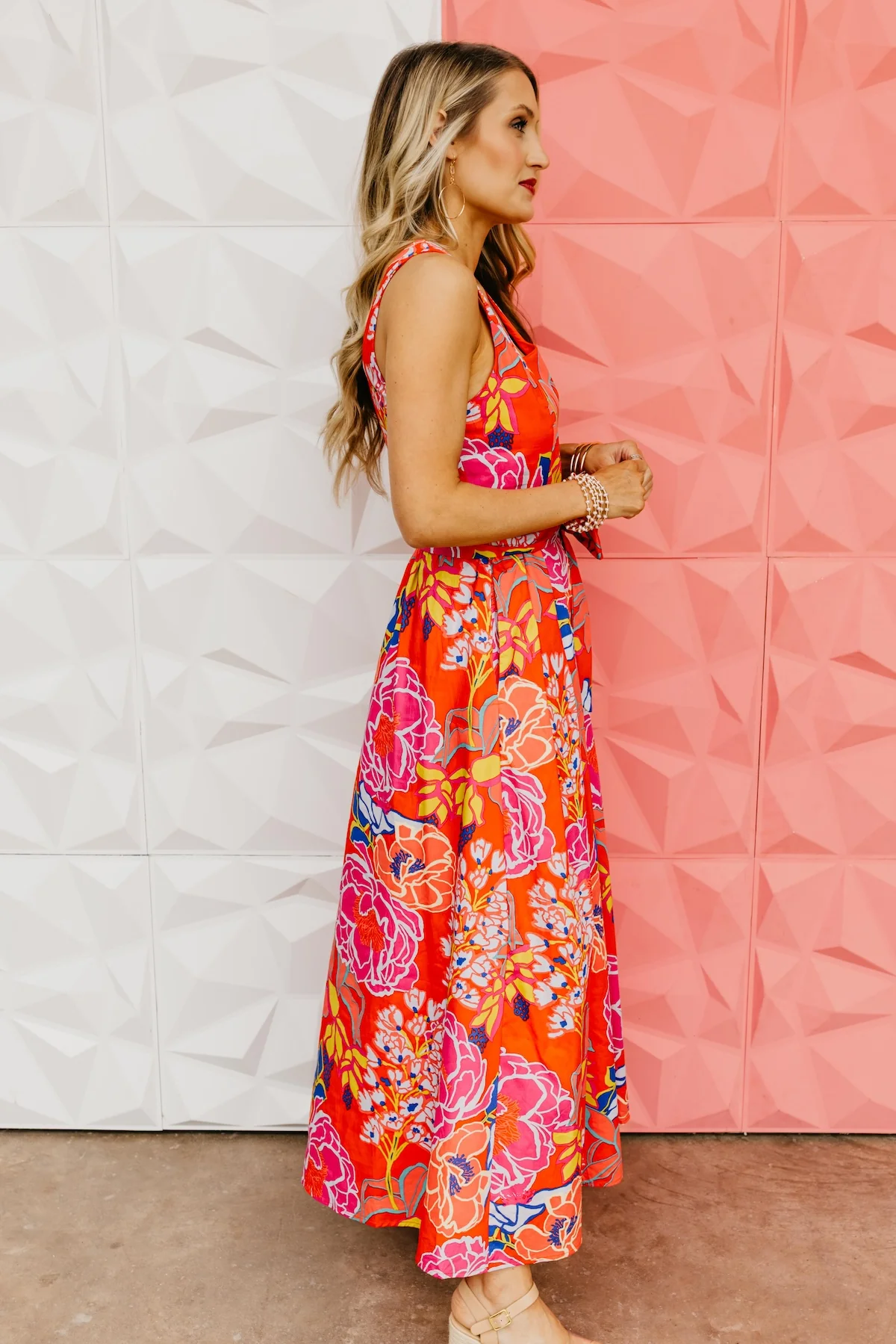 The Atlas Floral Midi Dress - Image 13
