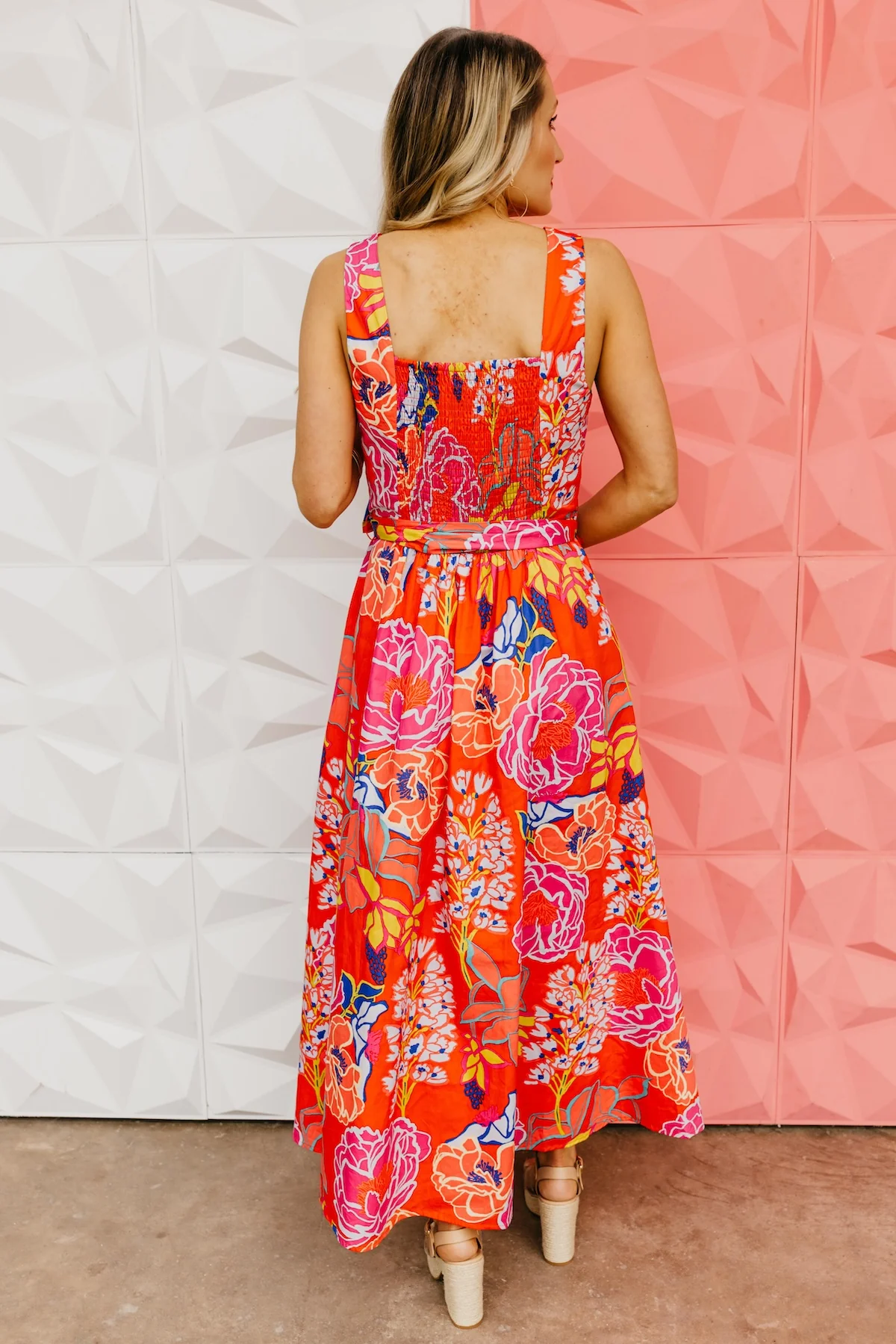 The Atlas Floral Midi Dress - Image 14