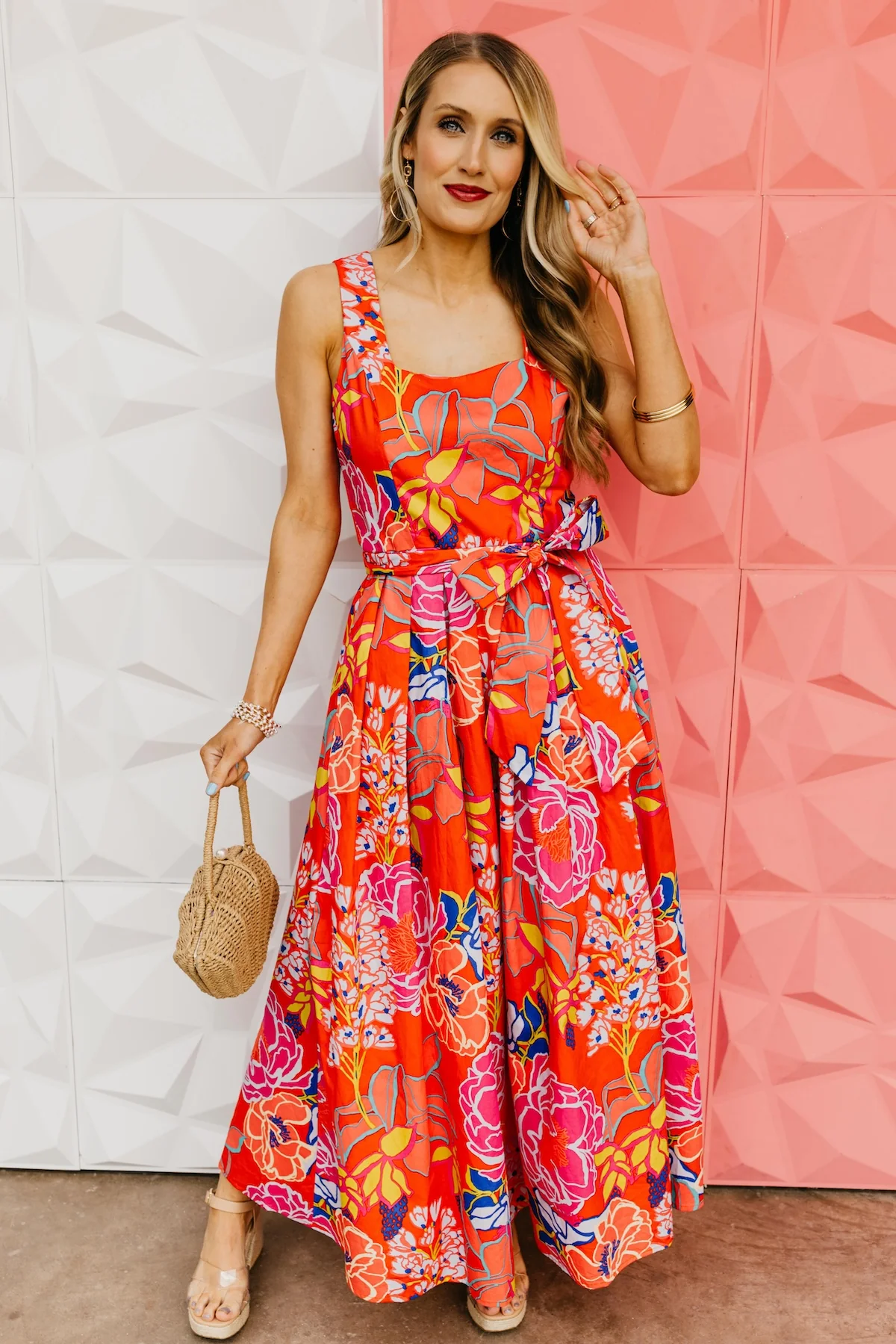 The Atlas Floral Midi Dress - Image 3