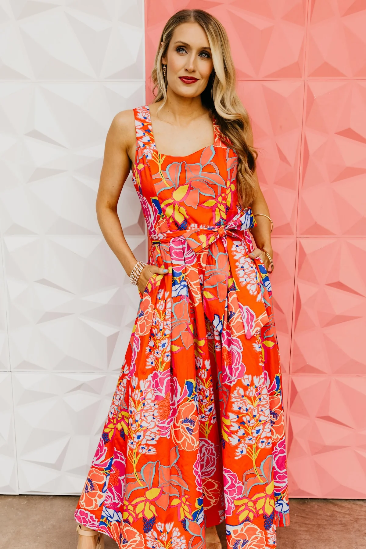 The Atlas Floral Midi Dress - Image 5