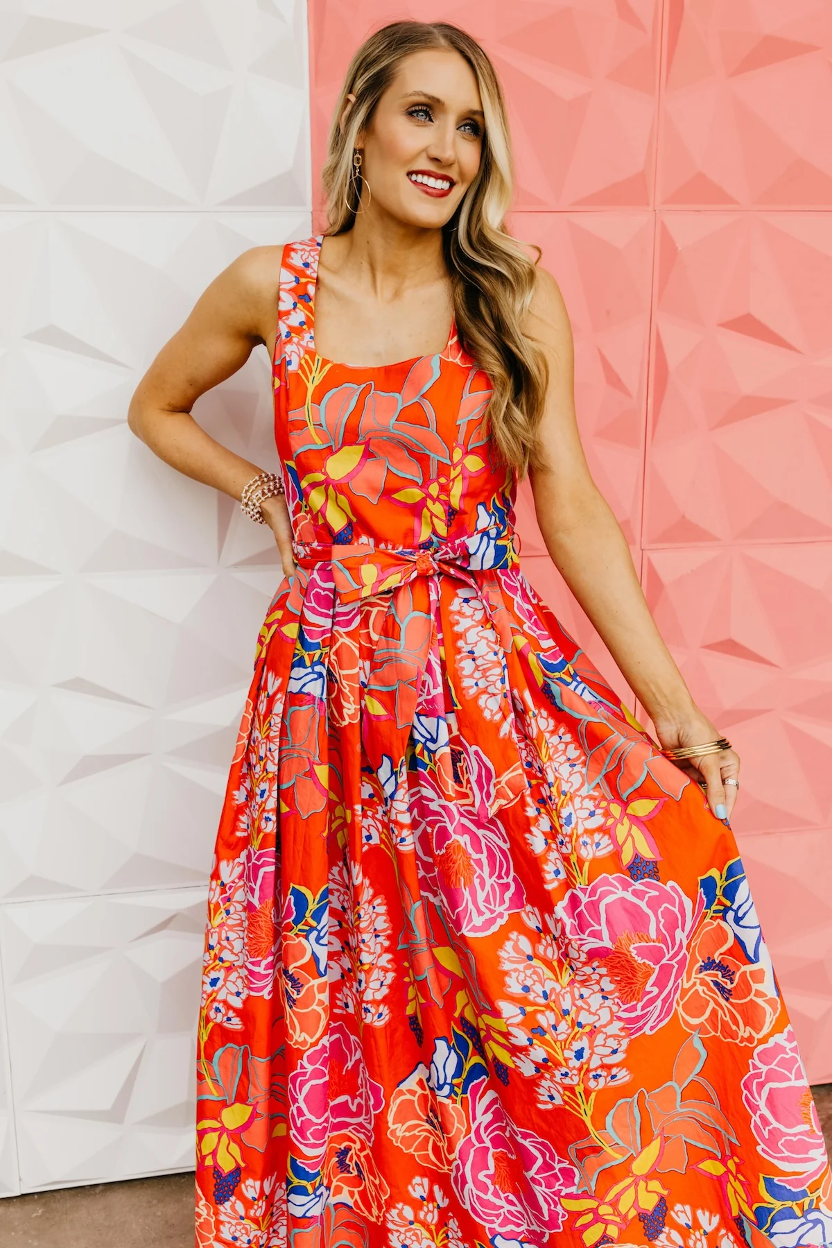 The Atlas Floral Midi Dress - Image 8