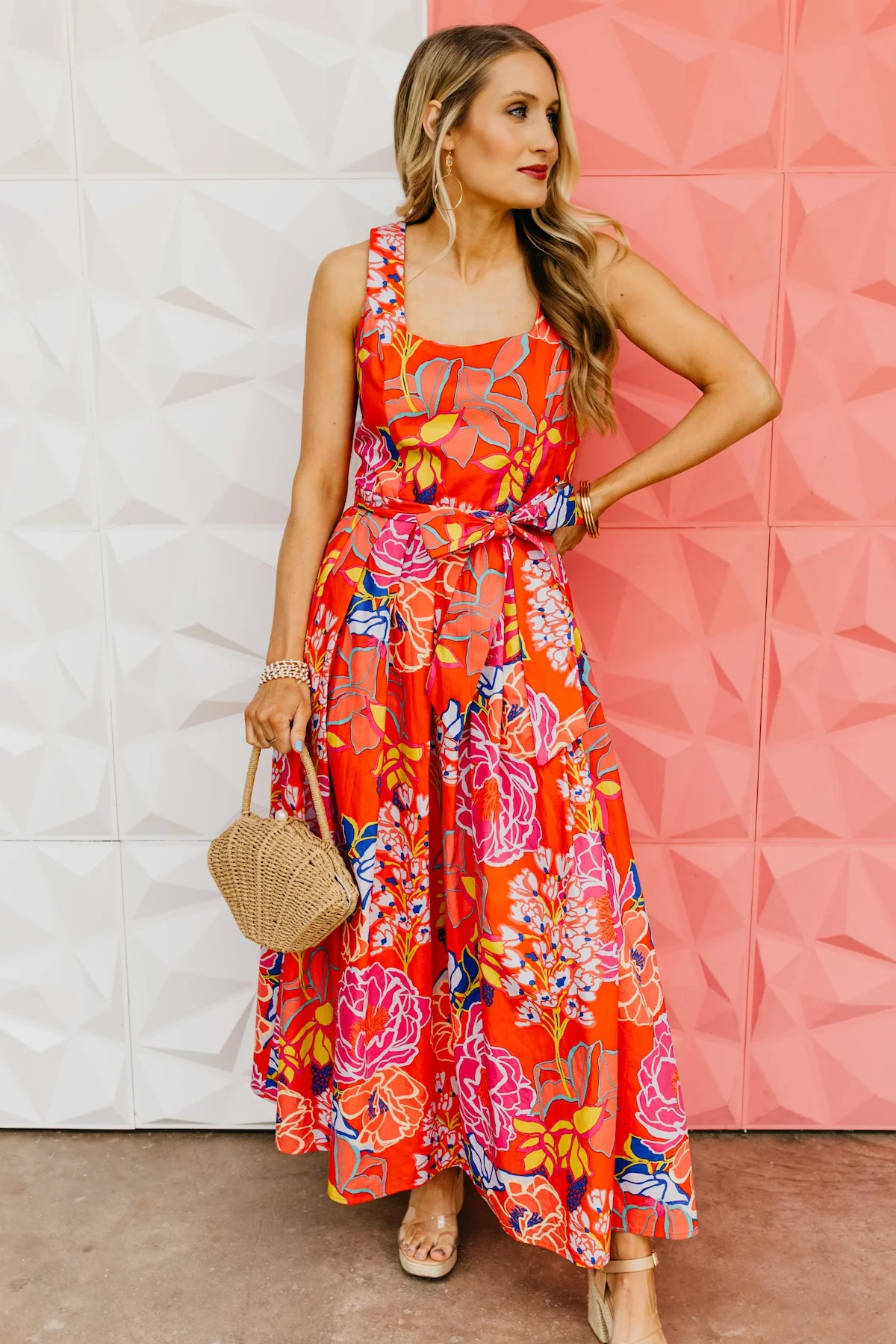 The Atlas Floral Midi Dress - Image 9