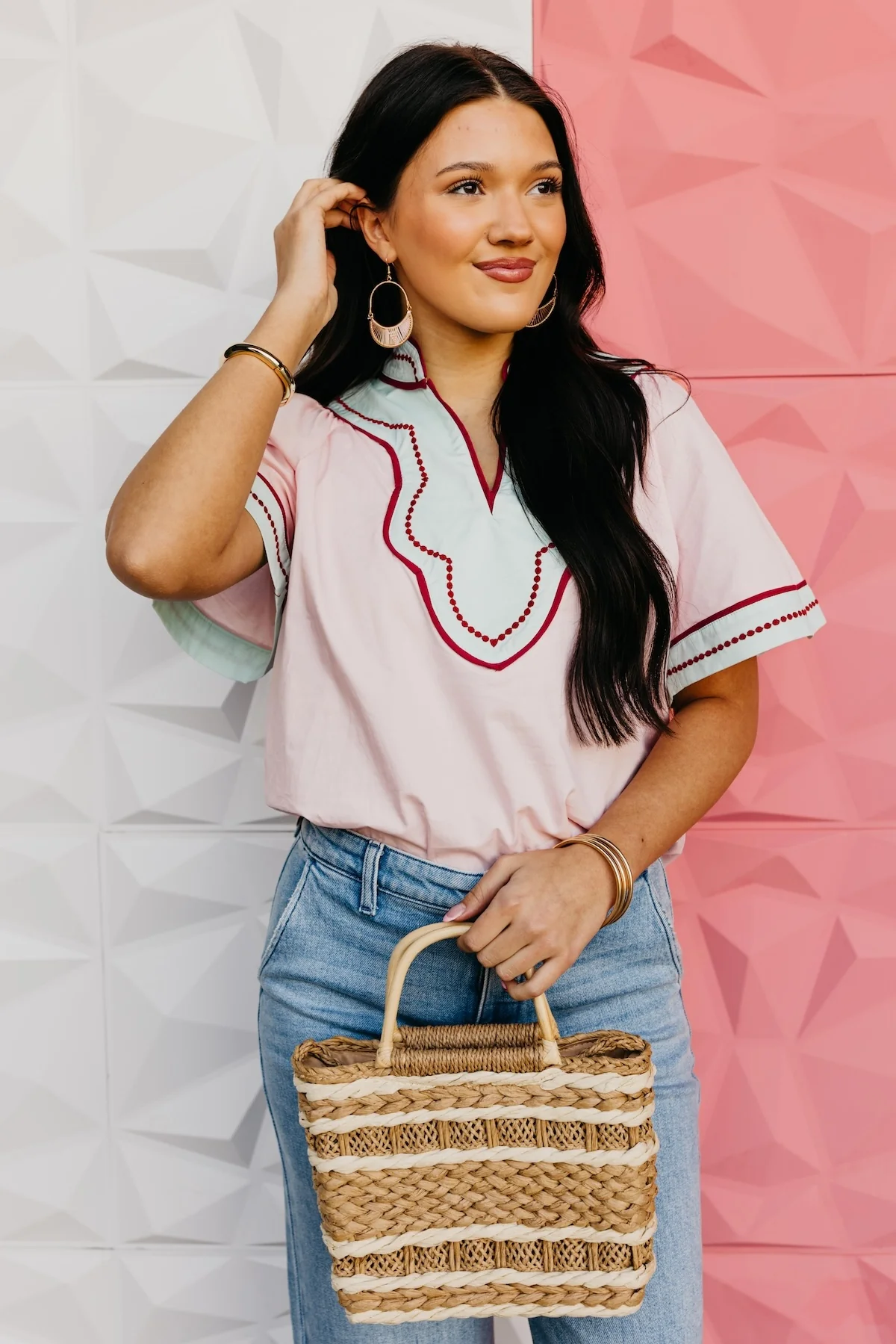 The Aurora Bell Sleeve Top - Image 2