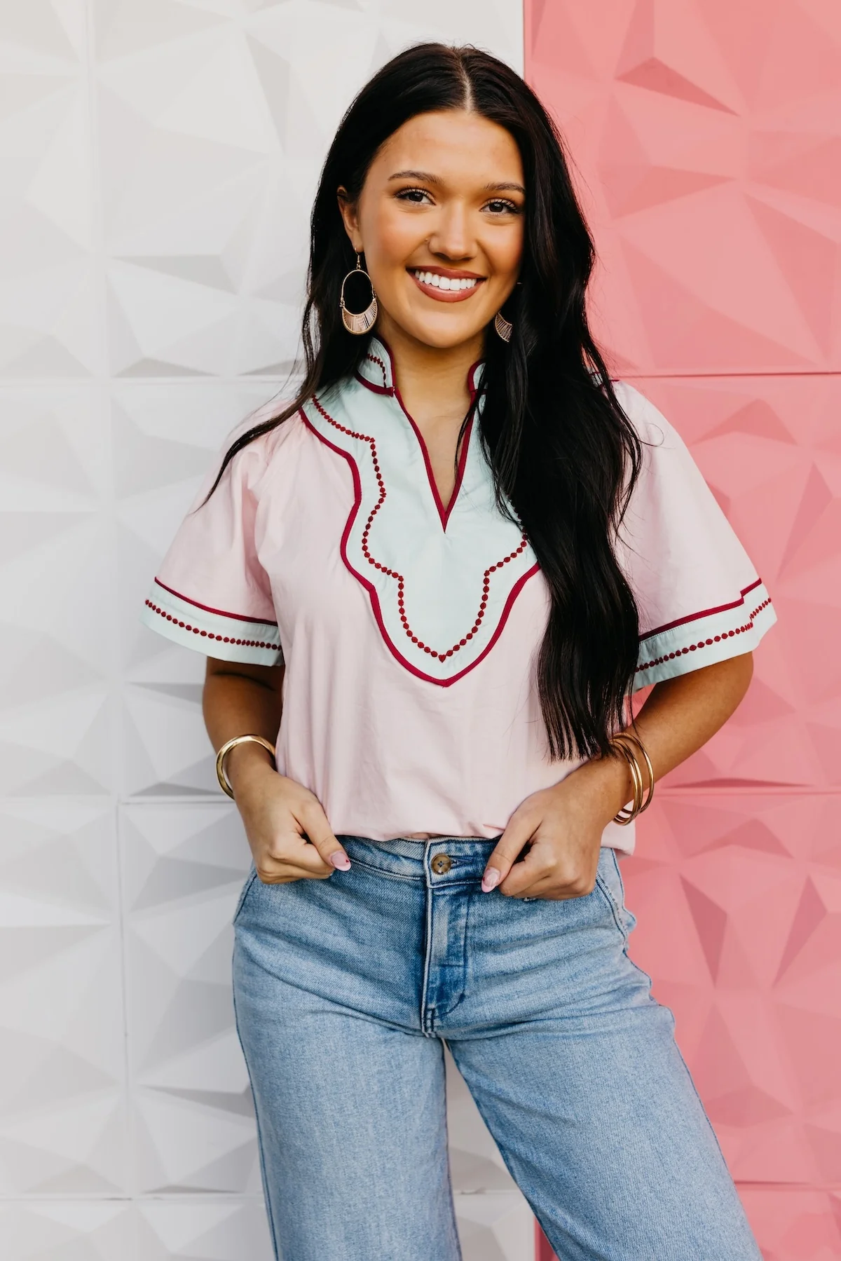 The Aurora Bell Sleeve Top - Image 6