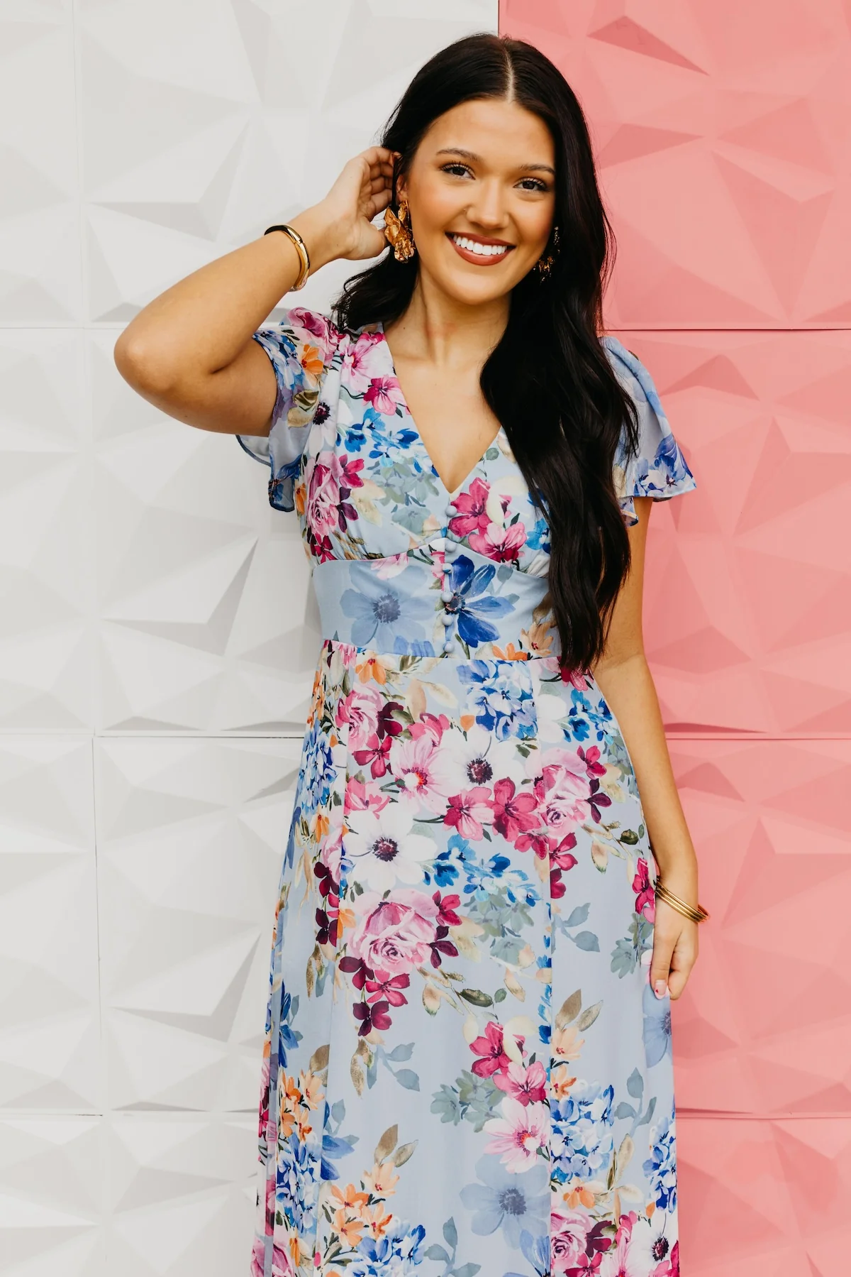 The Bailey Floral Maxi Dress - Image 4