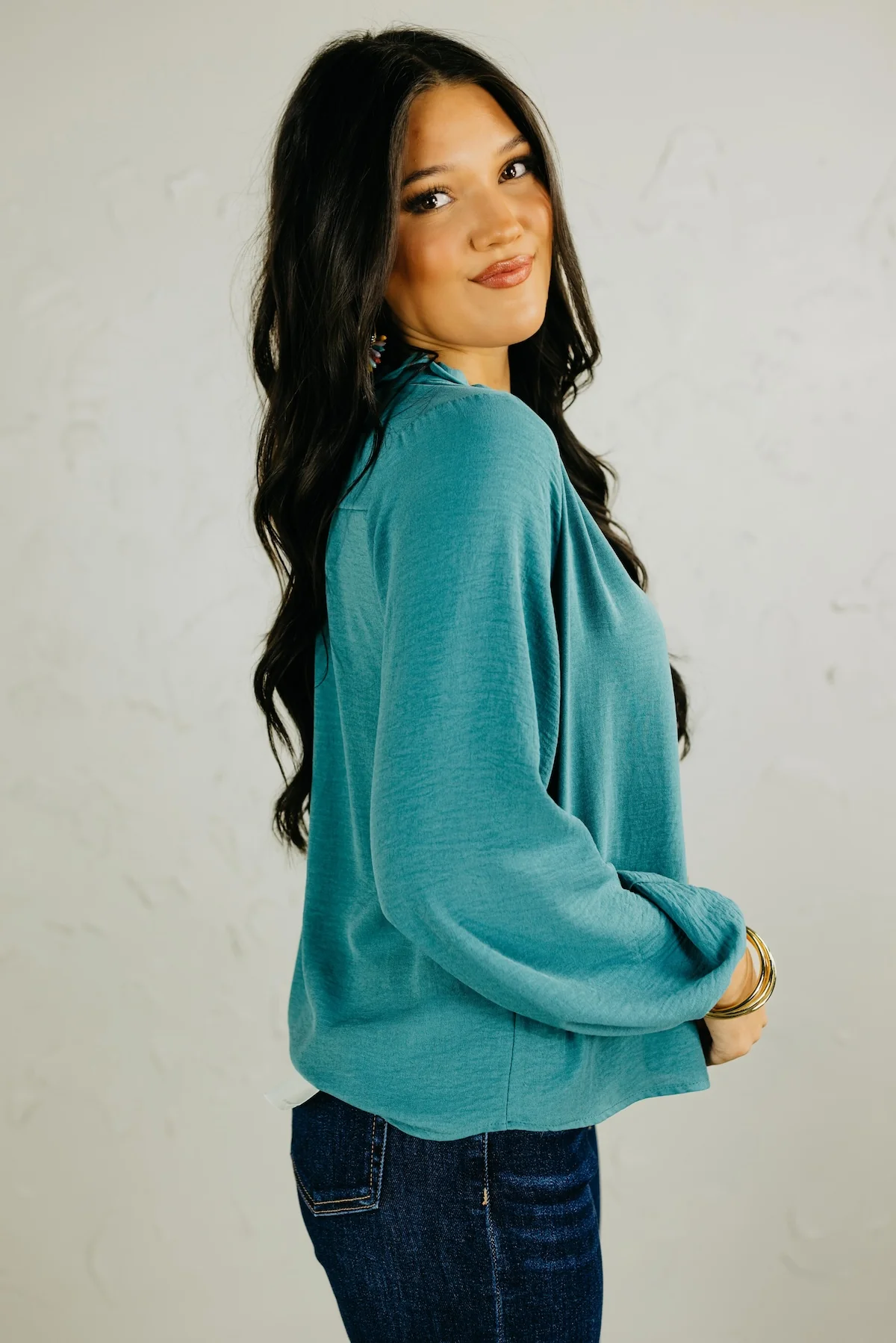 The Bart Ruffle Detail Blouse - Image 7