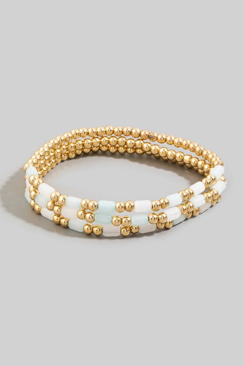 The Beck Tube & Ball Bracelet Set - Image 2