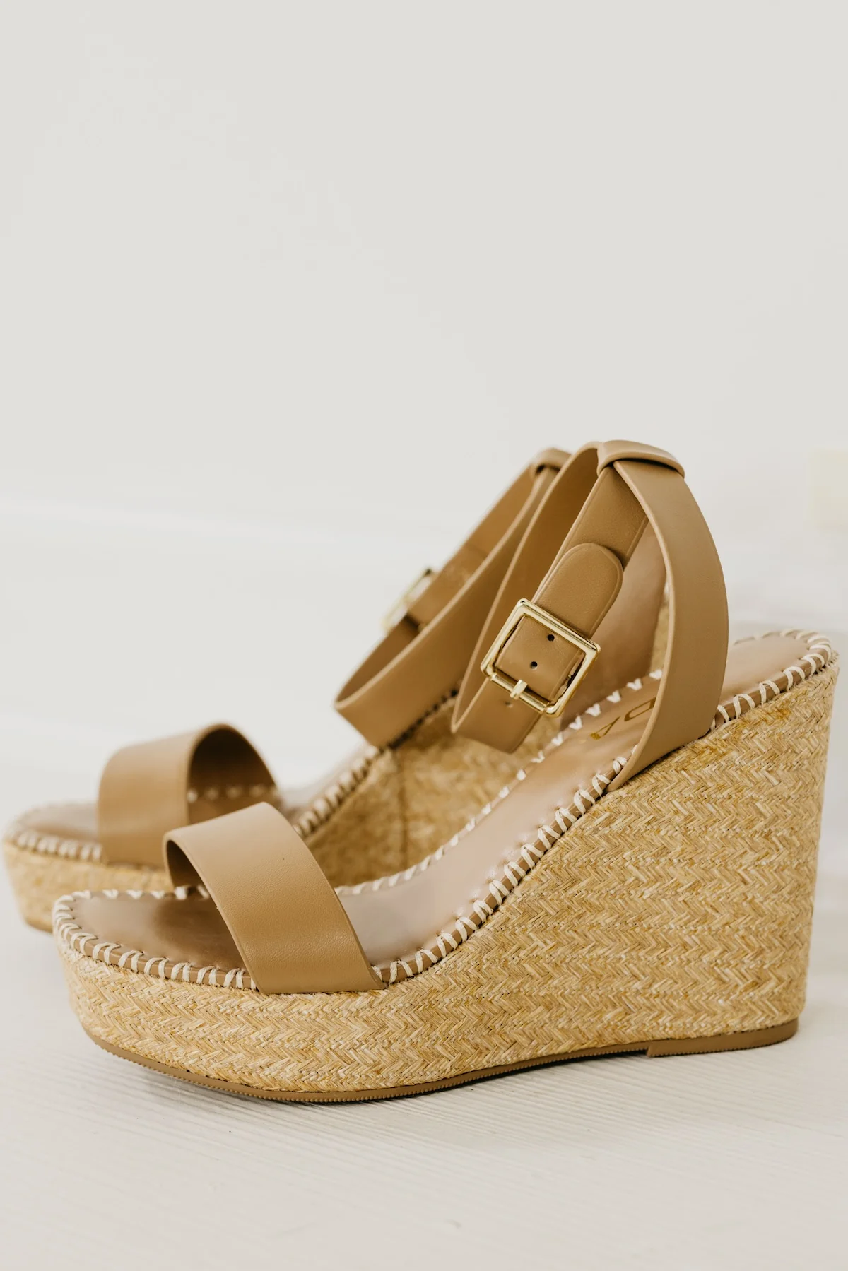 The Benson Ankle Strap Platform Wedge - Image 2