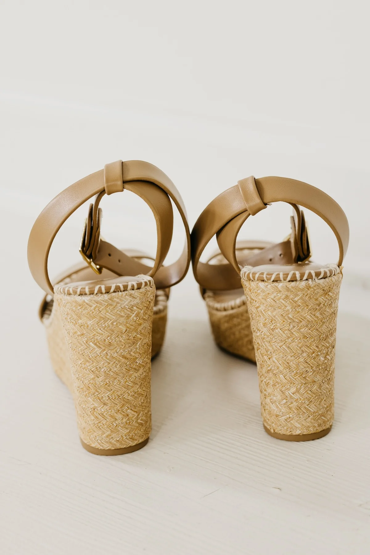 The Benson Ankle Strap Platform Wedge - Image 3