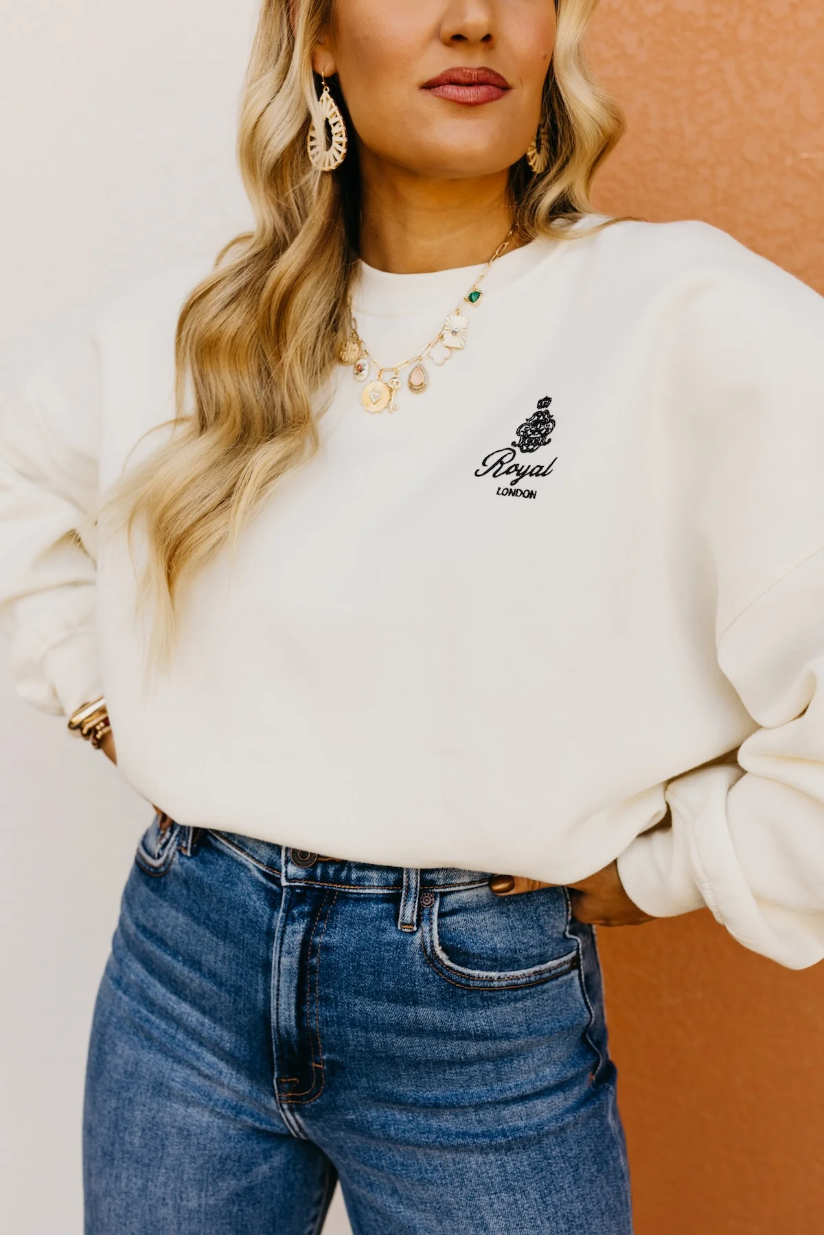 The Bon Voyage Embroidered Sweatshirt - Image 2
