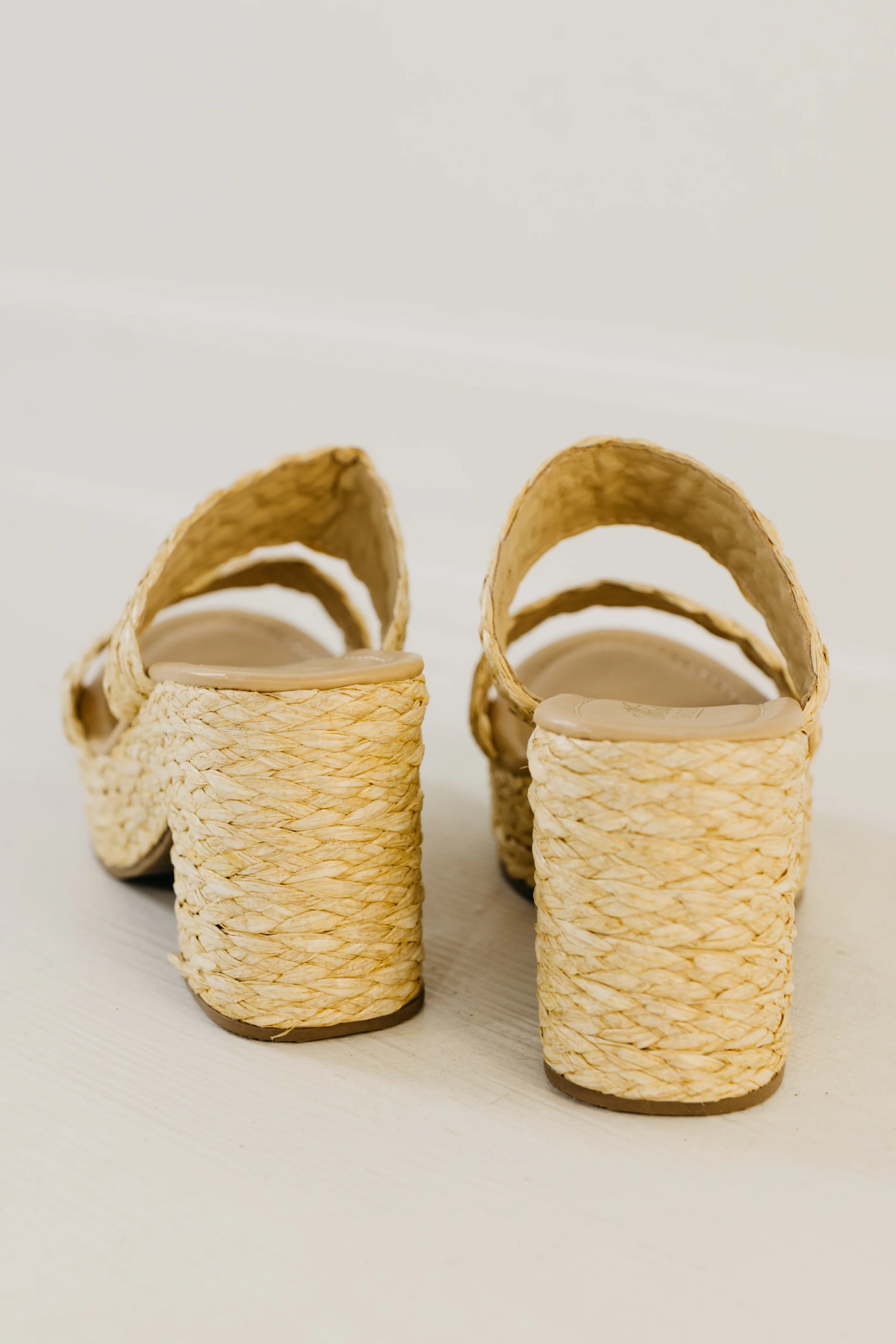 The Botana Rattan Heeled Wedge - Image 3