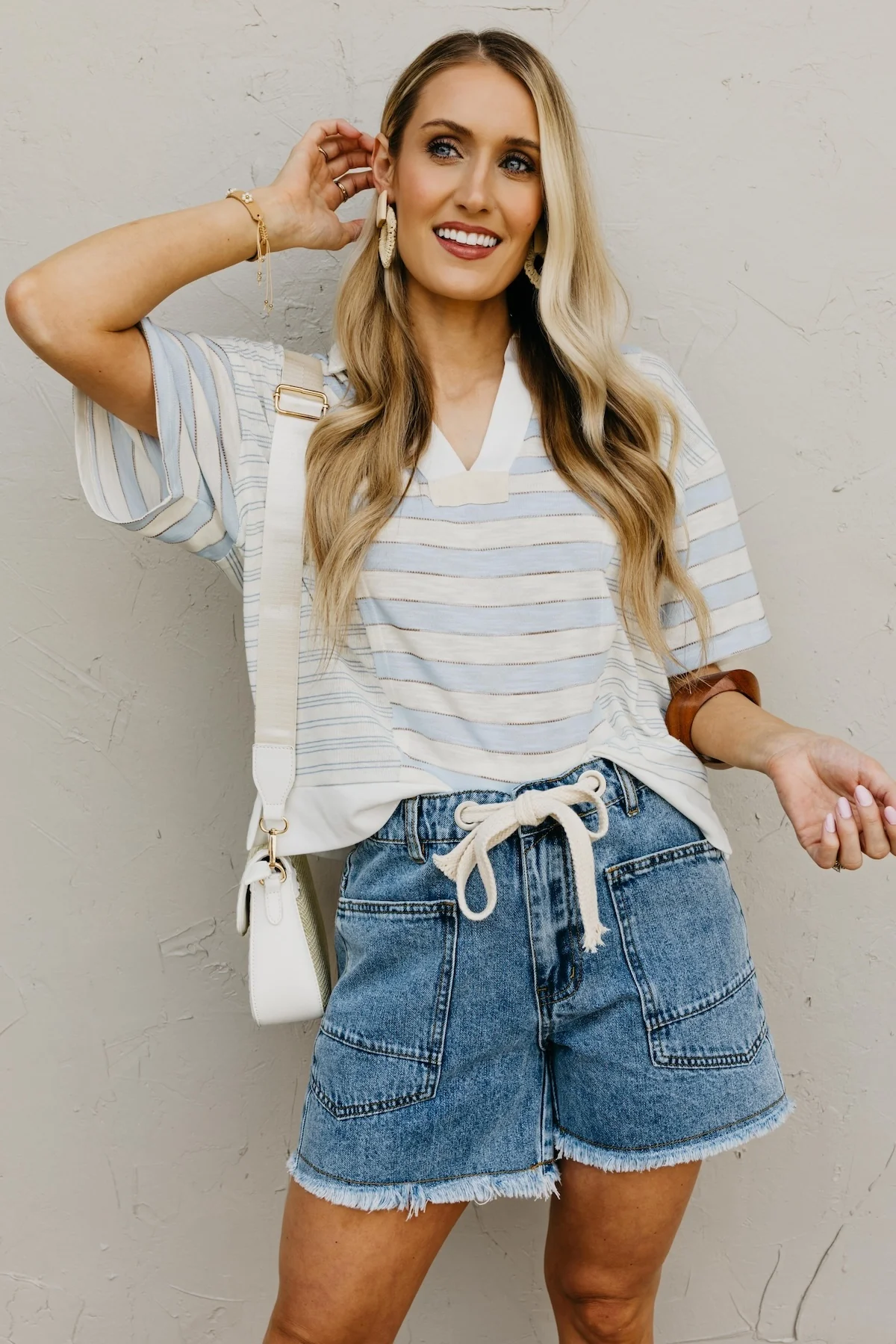 The Bradley Striped Polo Top - Image 3