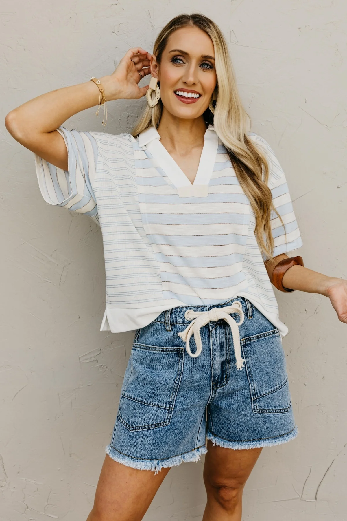 The Bradley Striped Polo Top - Image 5