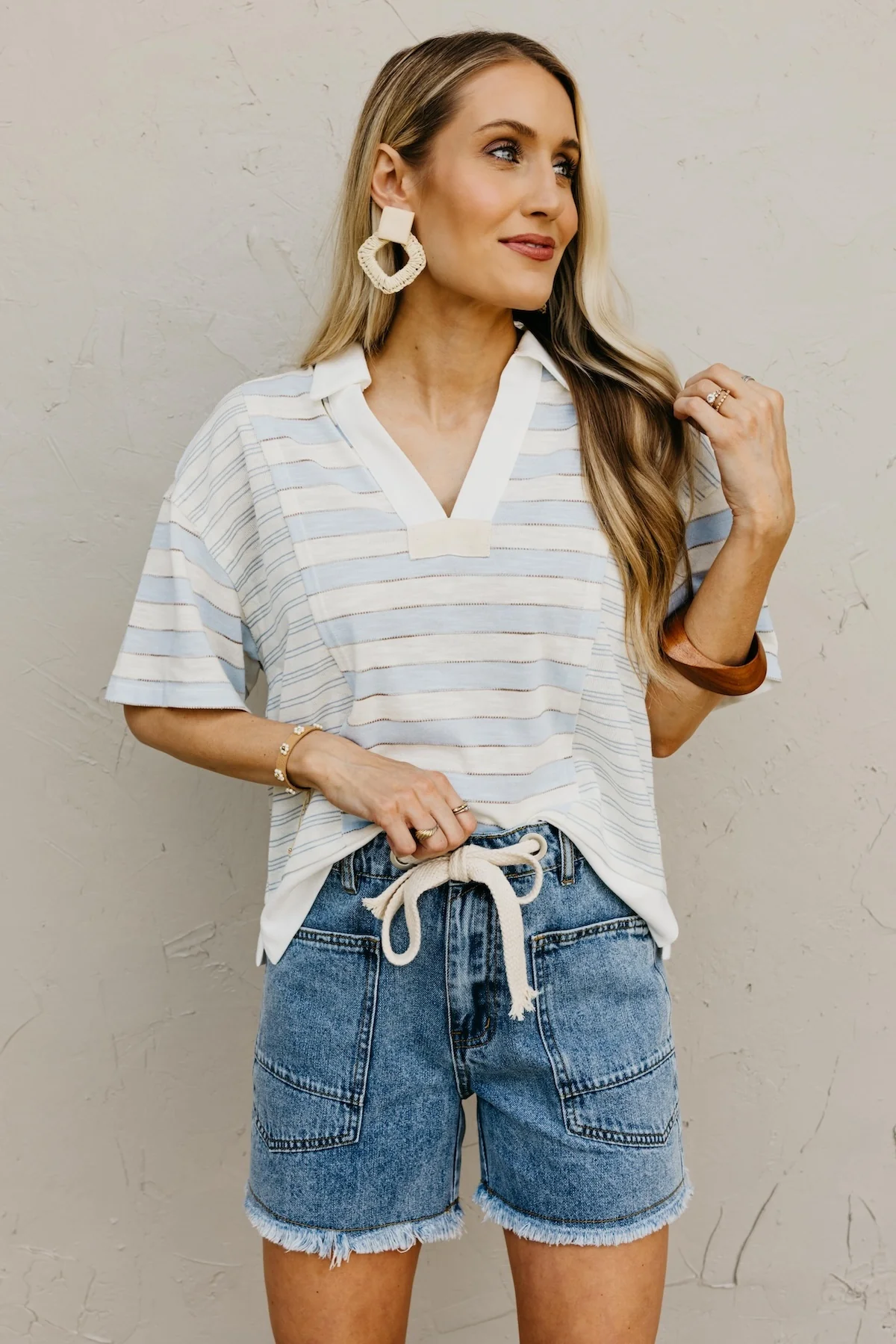 The Bradley Striped Polo Top - Image 7