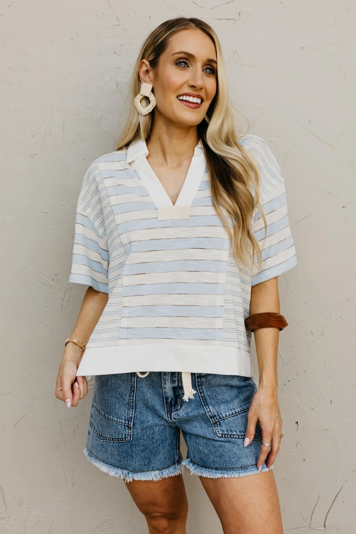 The Bradley Striped Polo Top - Image 8