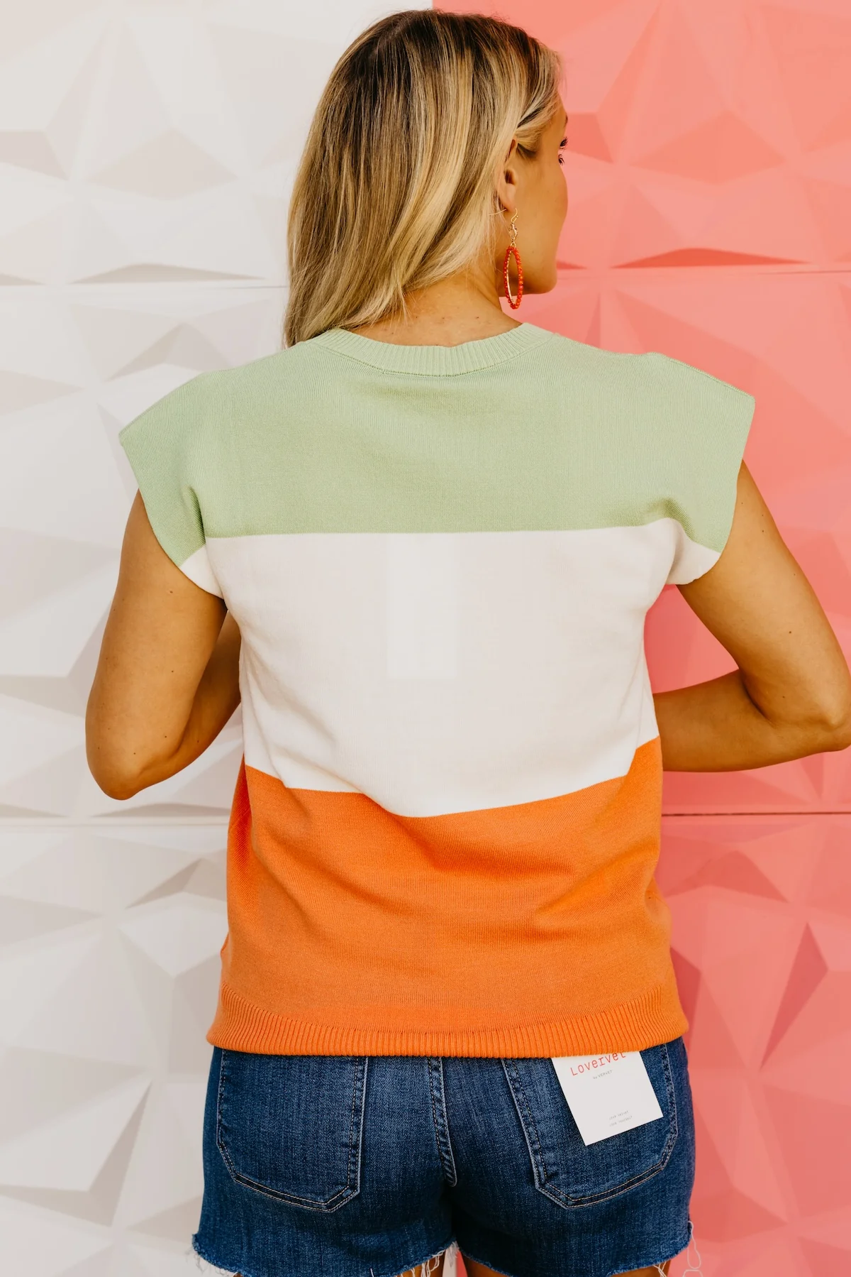 The Braelyn Color Block Sweater Top - Image 10