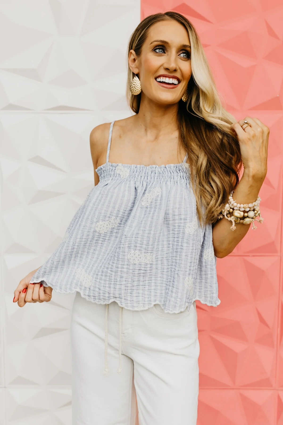 The Braylen Embroidered Tank Top - Image 8