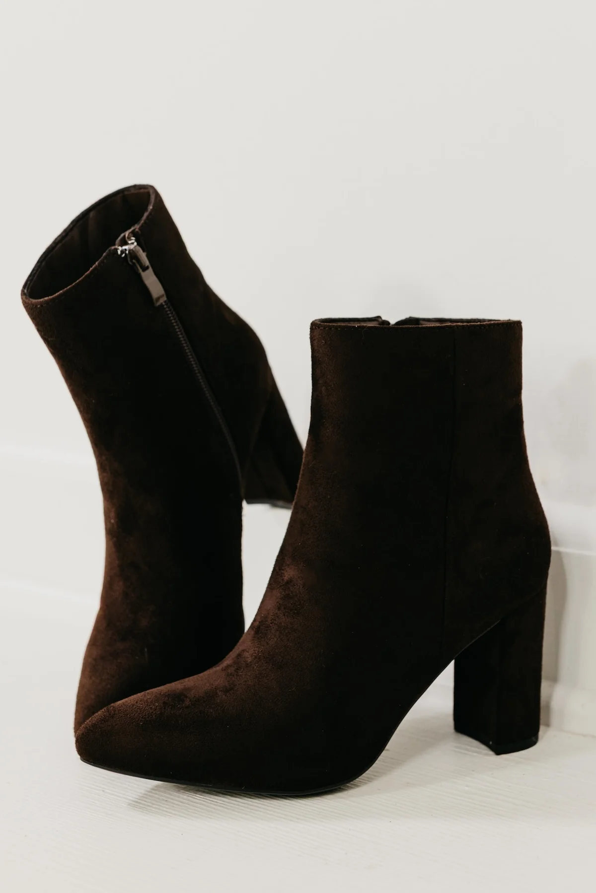 The Brazil Suede Ankle Bootie