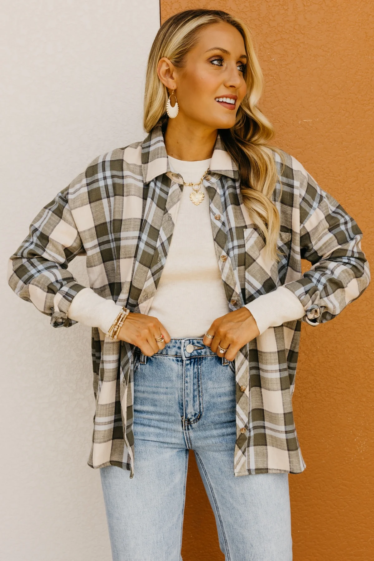 The Bridget Boyfriend Flannel Shirt - Image 11