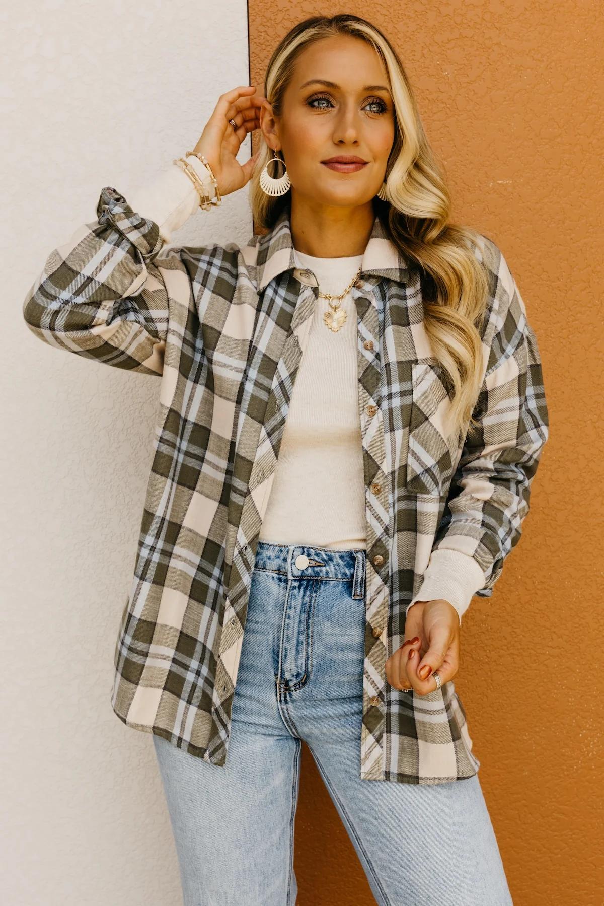 The Bridget Boyfriend Flannel Shirt - Image 12