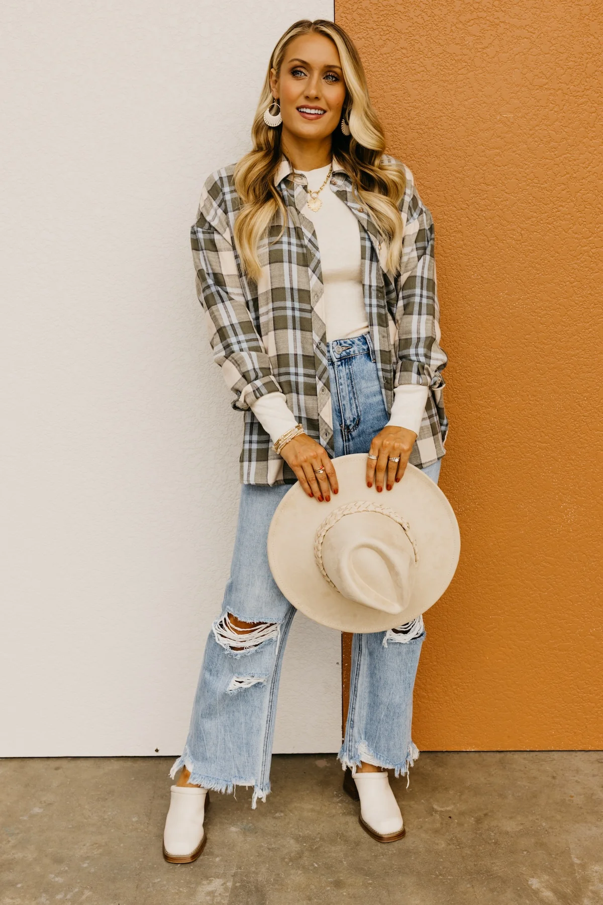 The Bridget Boyfriend Flannel Shirt - Image 2