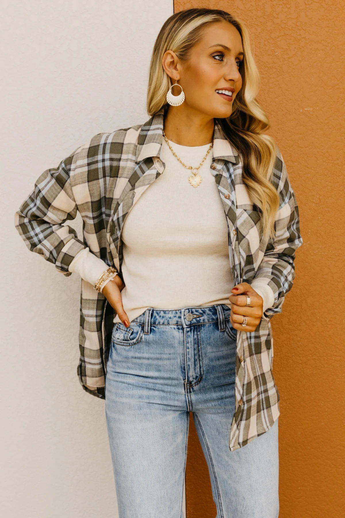 The Bridget Boyfriend Flannel Shirt - Image 7