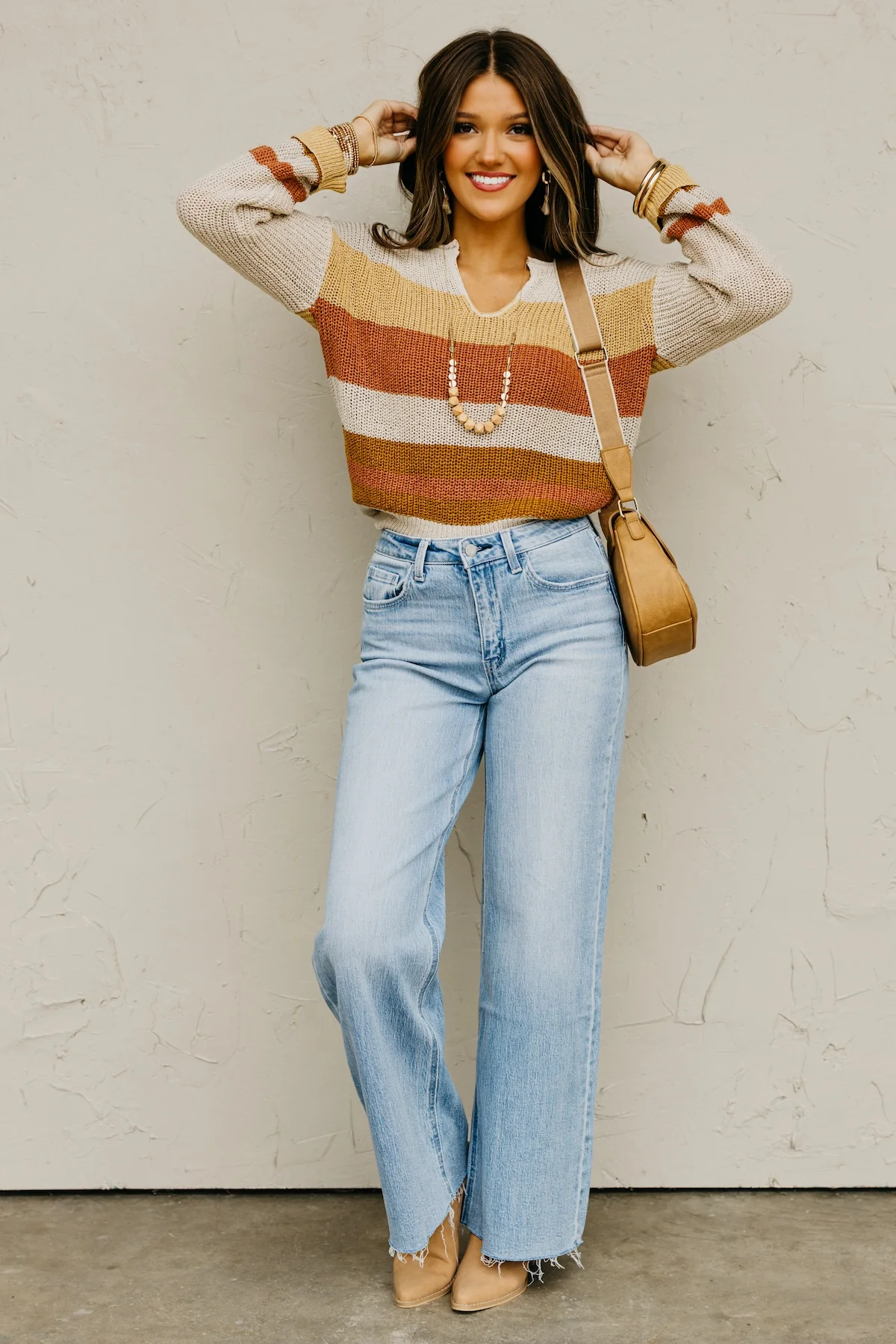 The Britamay Striped Sweater - Image 2