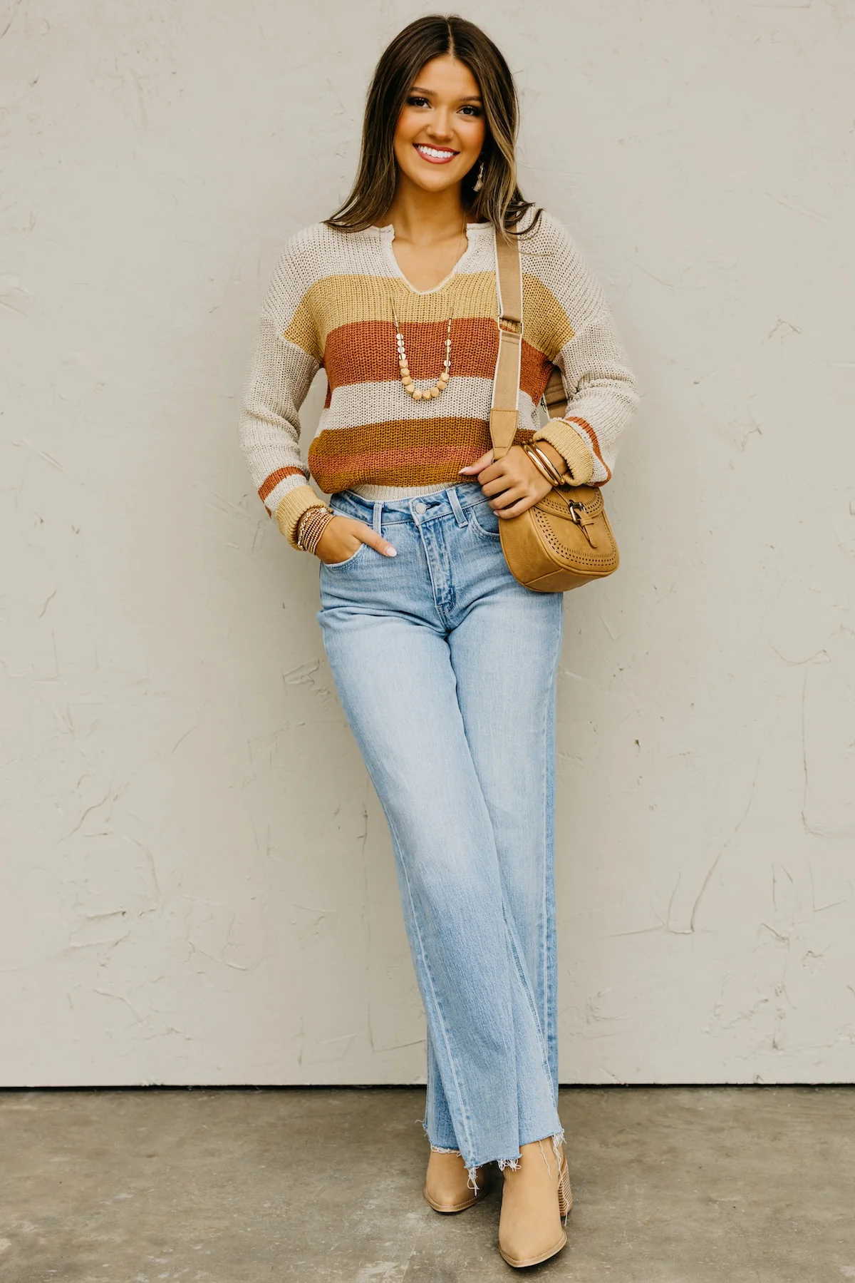 The Britamay Striped Sweater - Image 6
