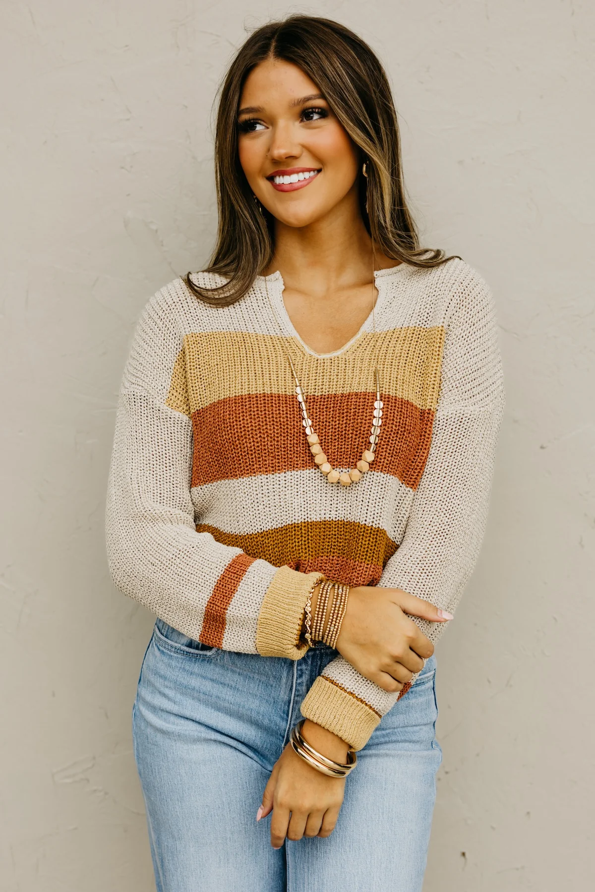 The Britamay Striped Sweater - Image 8