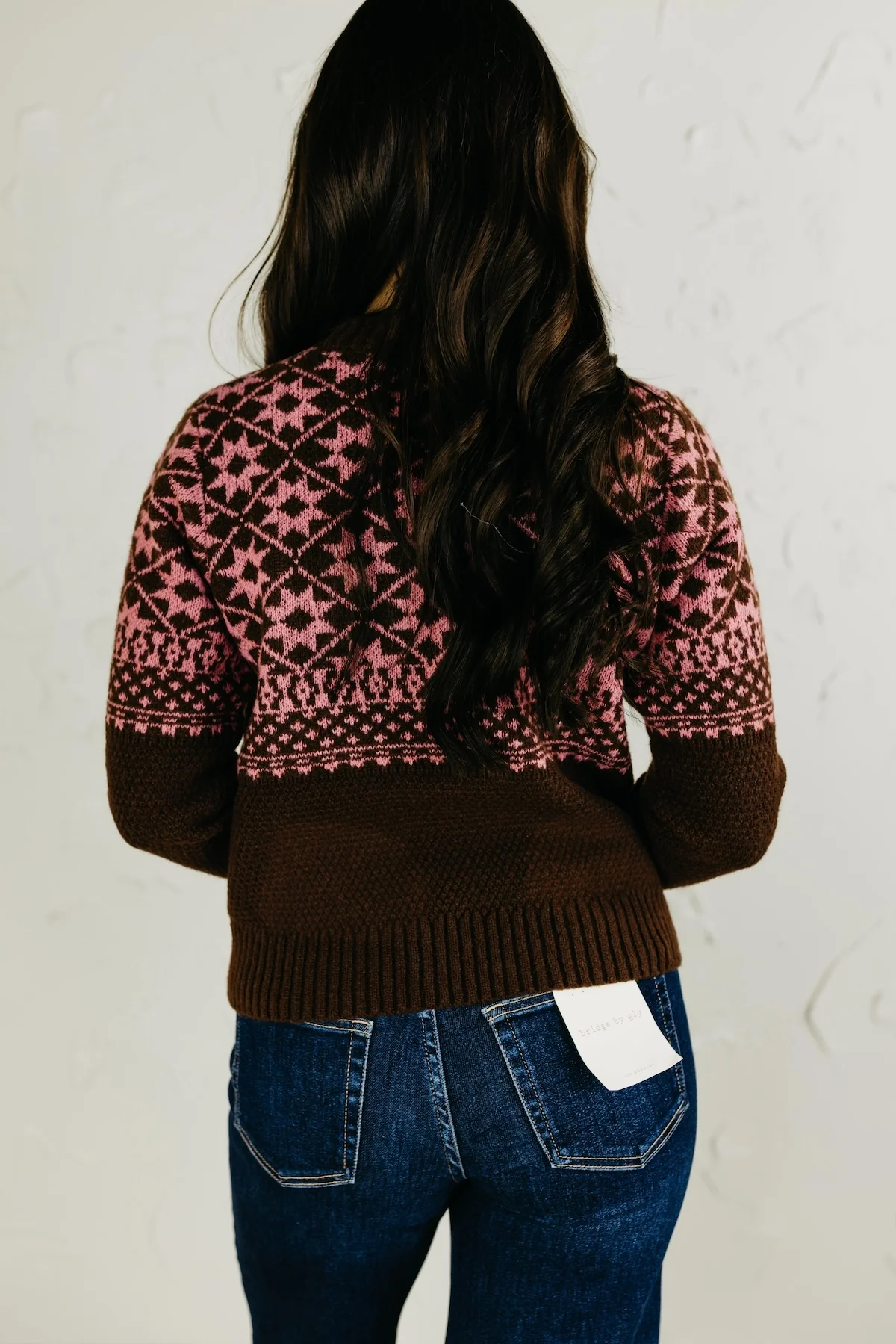 The Camila Geo Print Sweater - Image 9