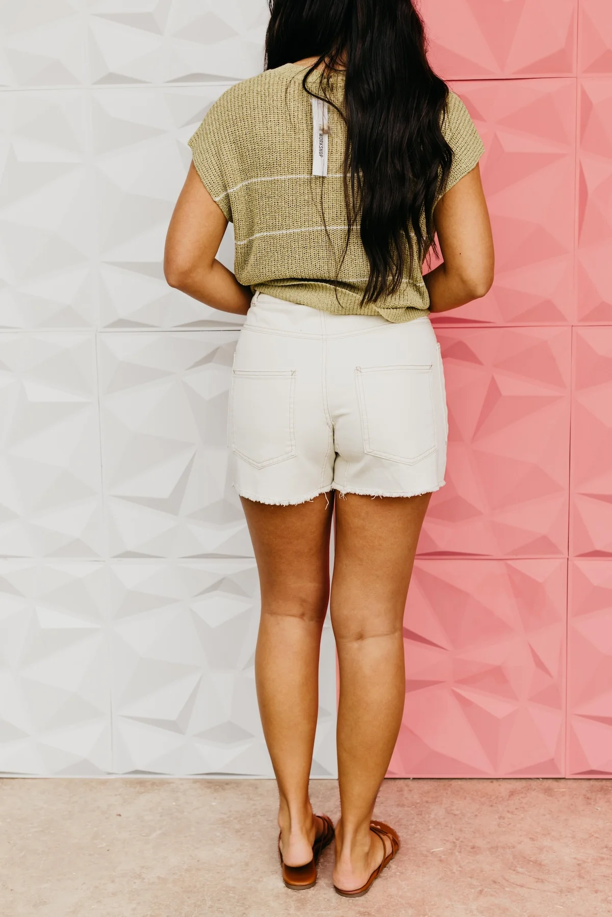 The Carlos Distressed Drawstring Shorts - Image 6