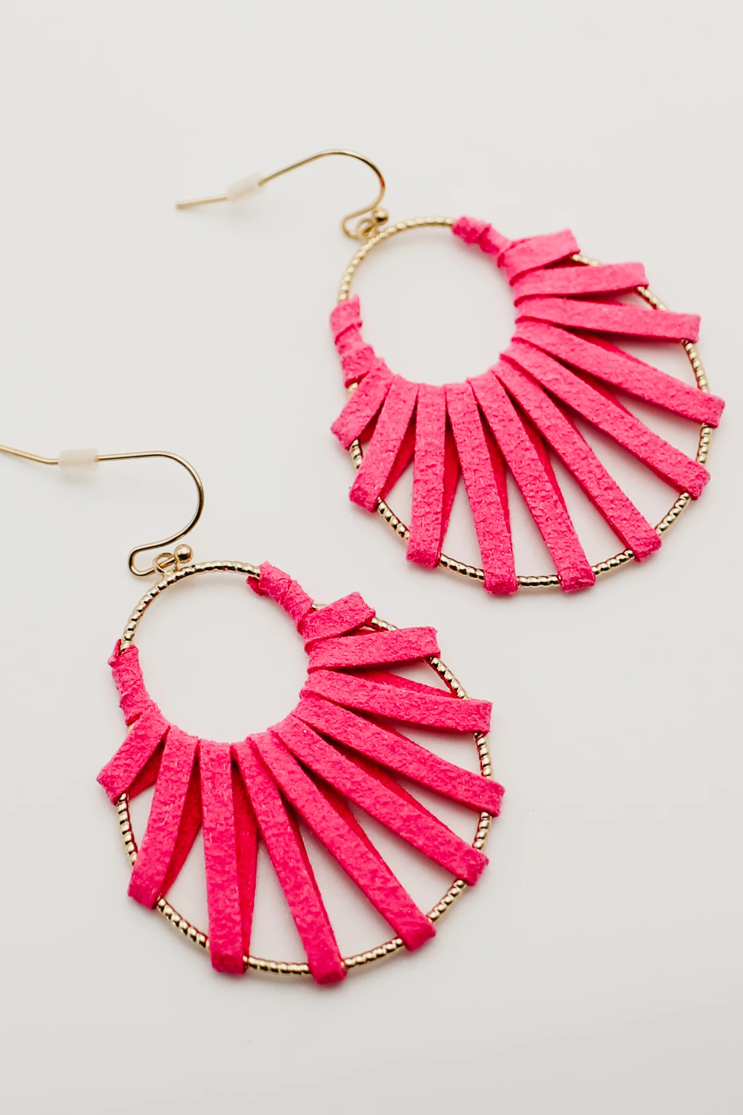 The Carson Textured Hoop Earring - Image 2