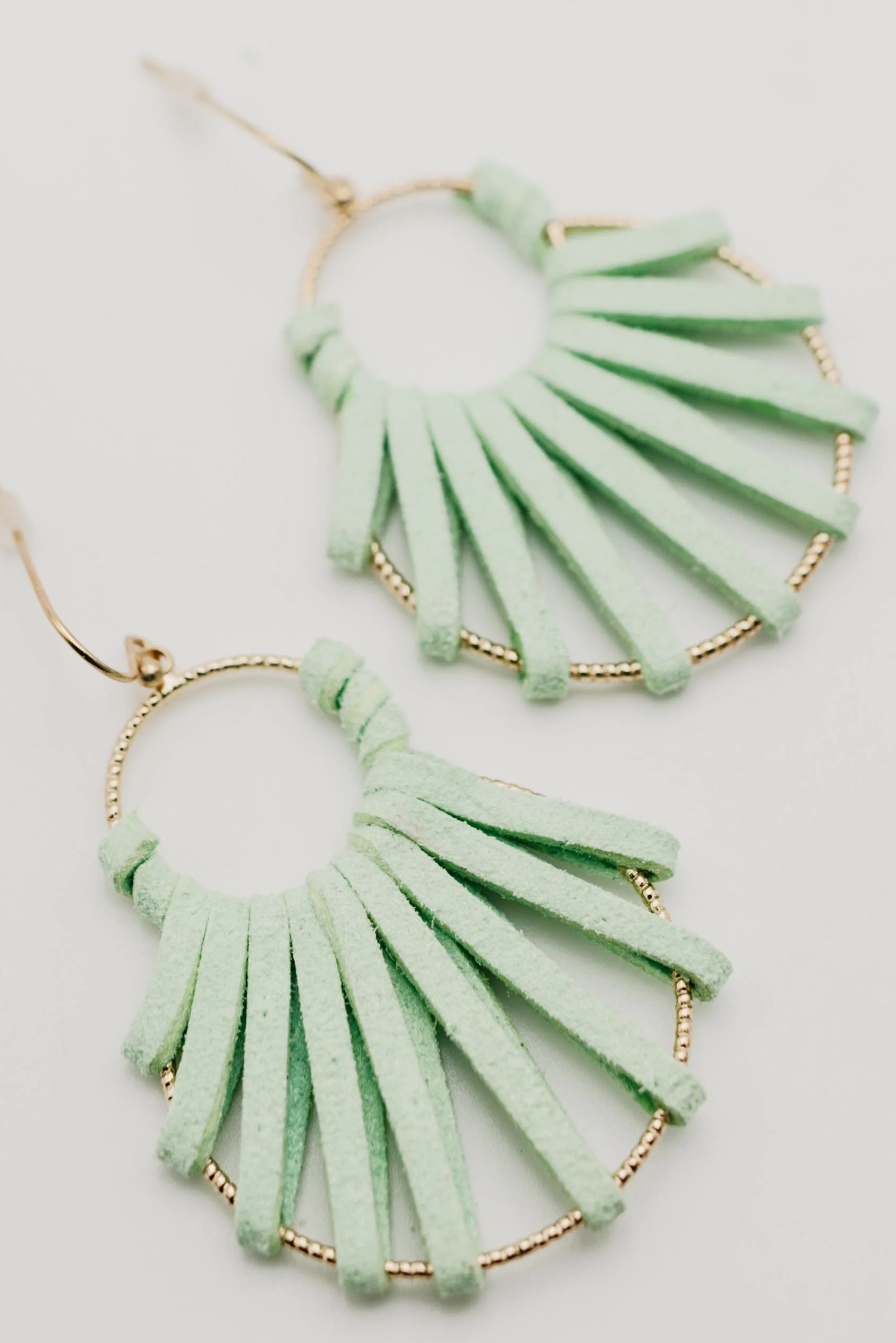The Carson Textured Hoop Earring
