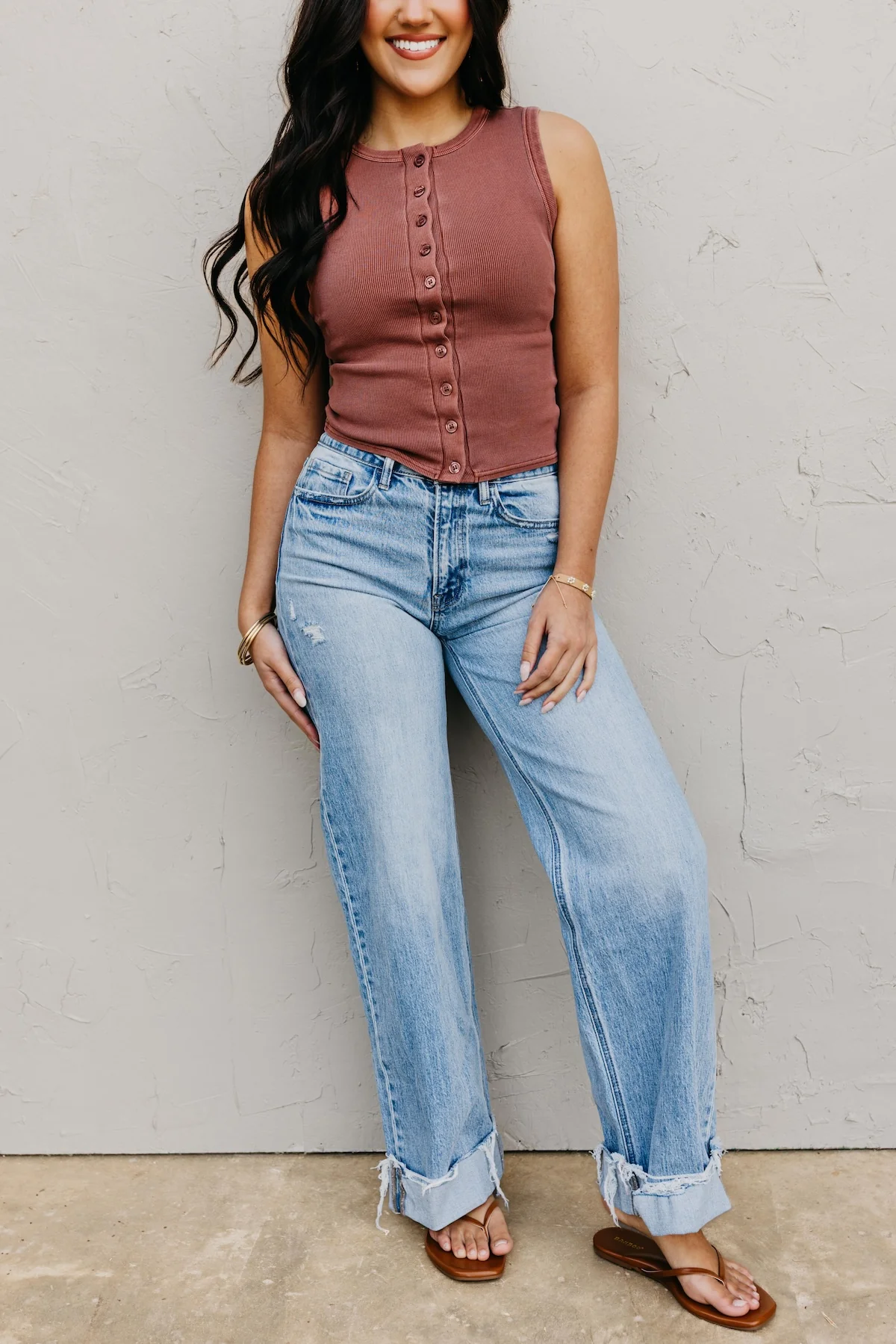 Vervet Denim | The Casey Cuffed Baggy Denim