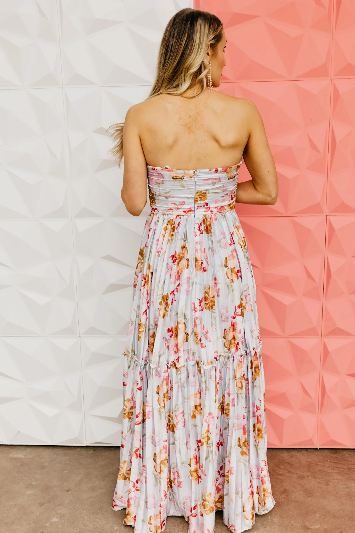 The Cassidy Floral Tiered Maxi Dress - Image 10