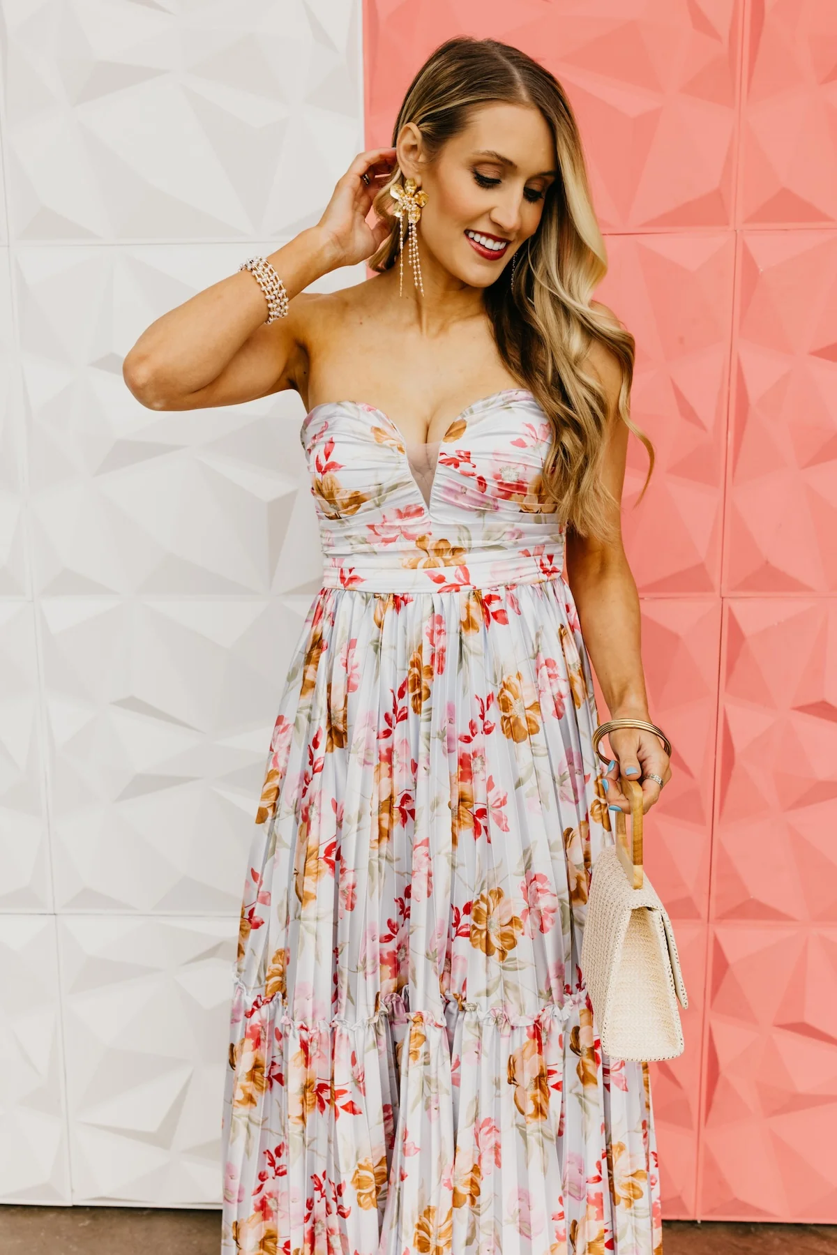 The Cassidy Floral Tiered Maxi Dress - Image 4