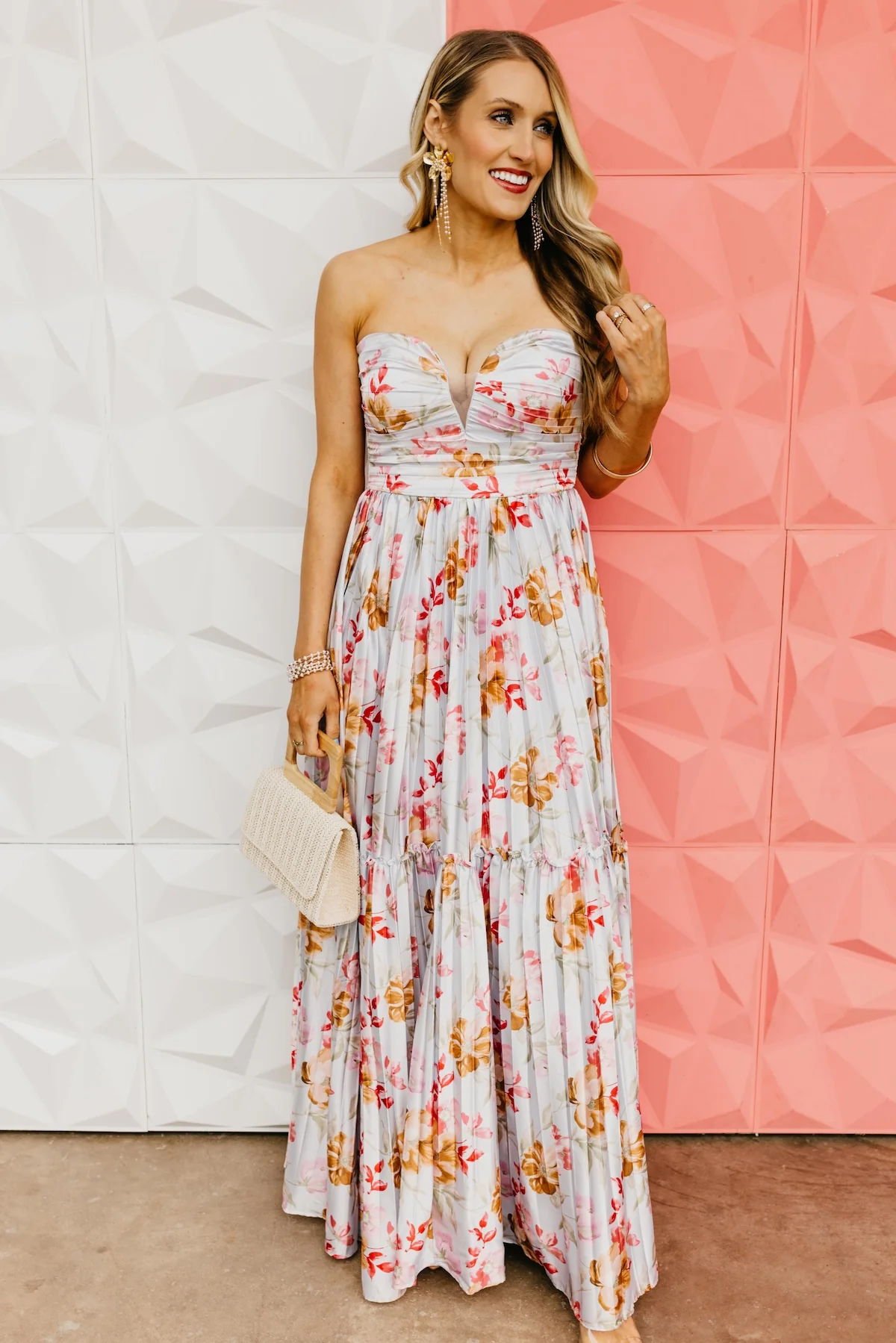 The Cassidy Floral Tiered Maxi Dress - Image 5
